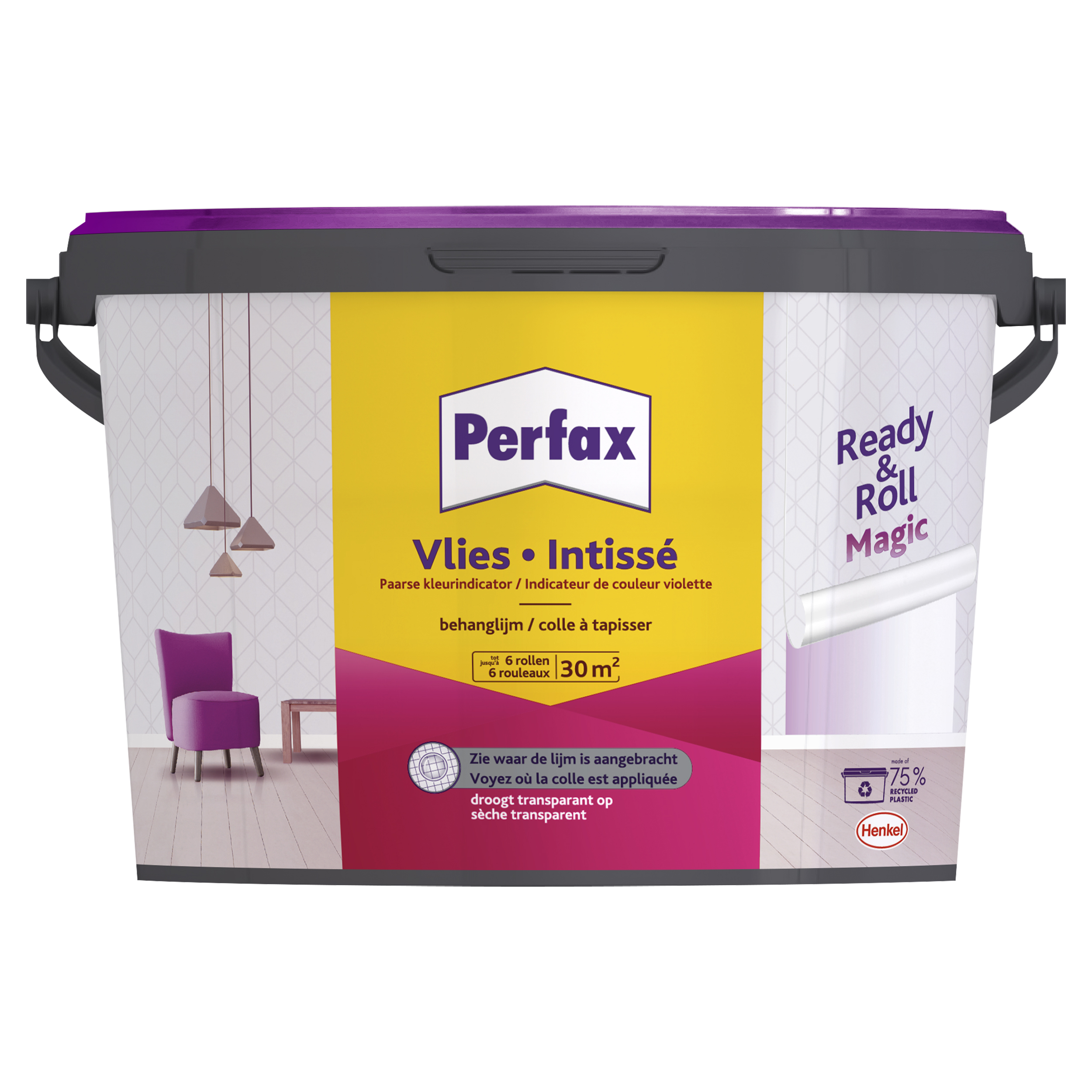24.901.58 Perfax  behanglijm ready/roll - magic  4.5 kg