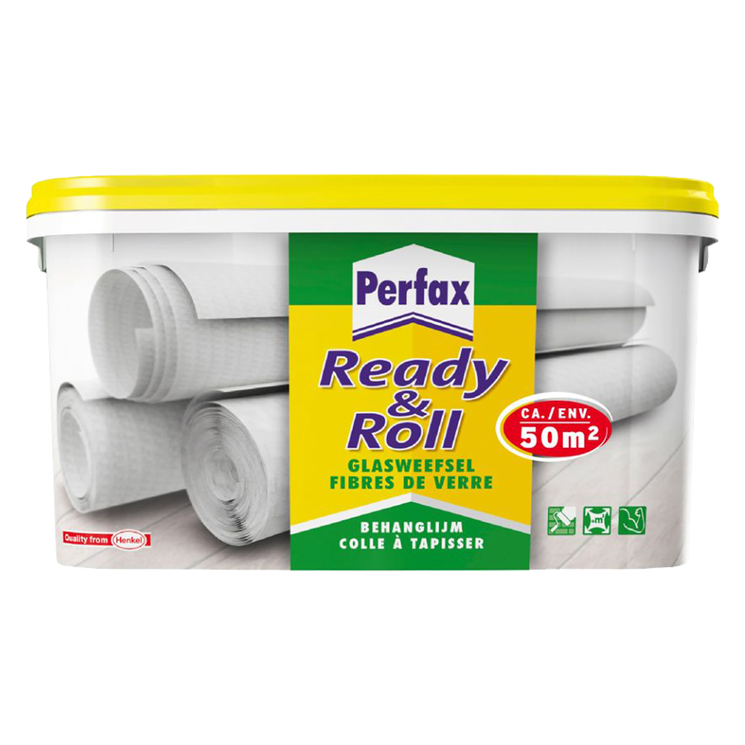 24.901.80 Perfax  behanglijm glasweefsel - ready en roll  10 kg