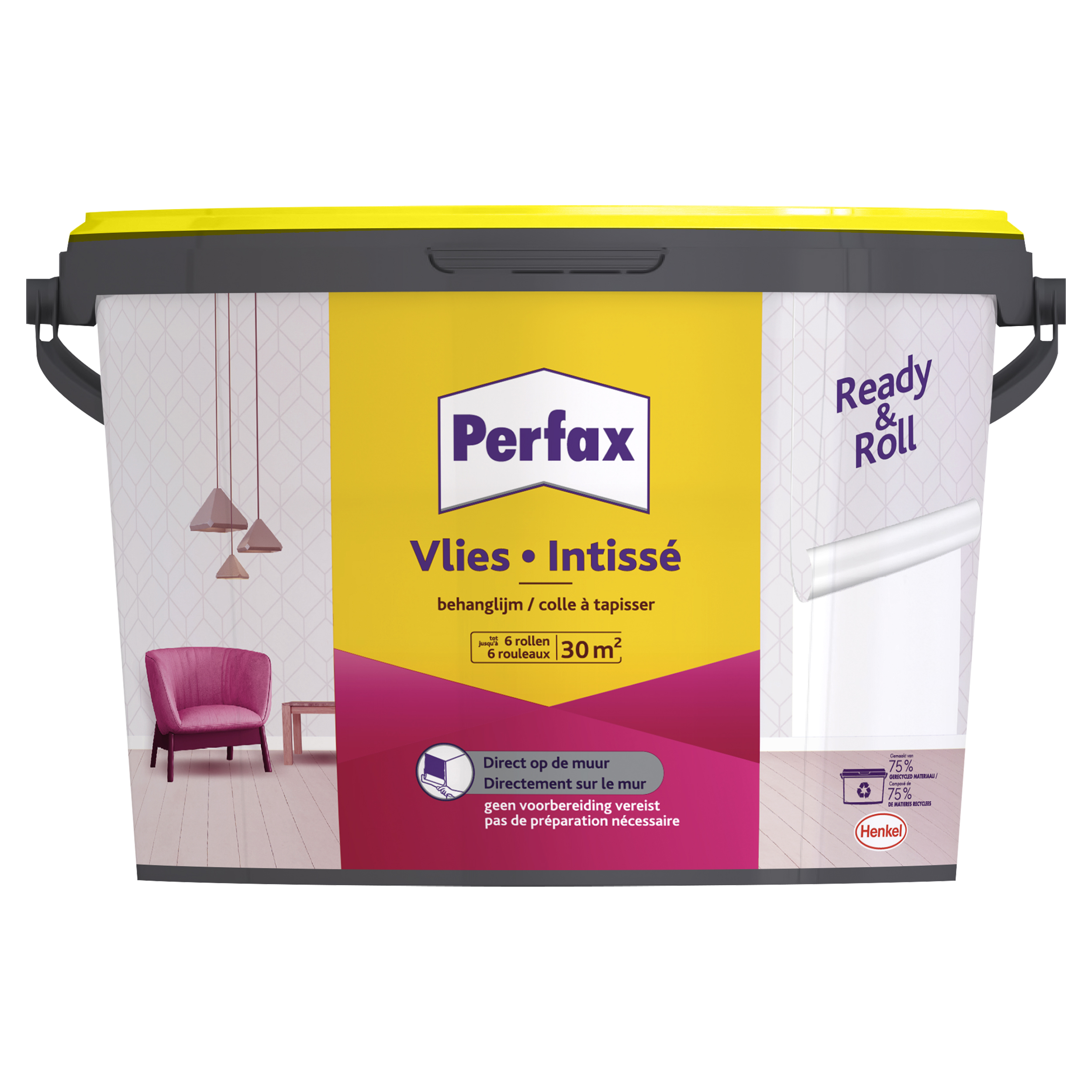 24.901.84 Perfax  behanglijm vlies - ready/roll  4.5 kg