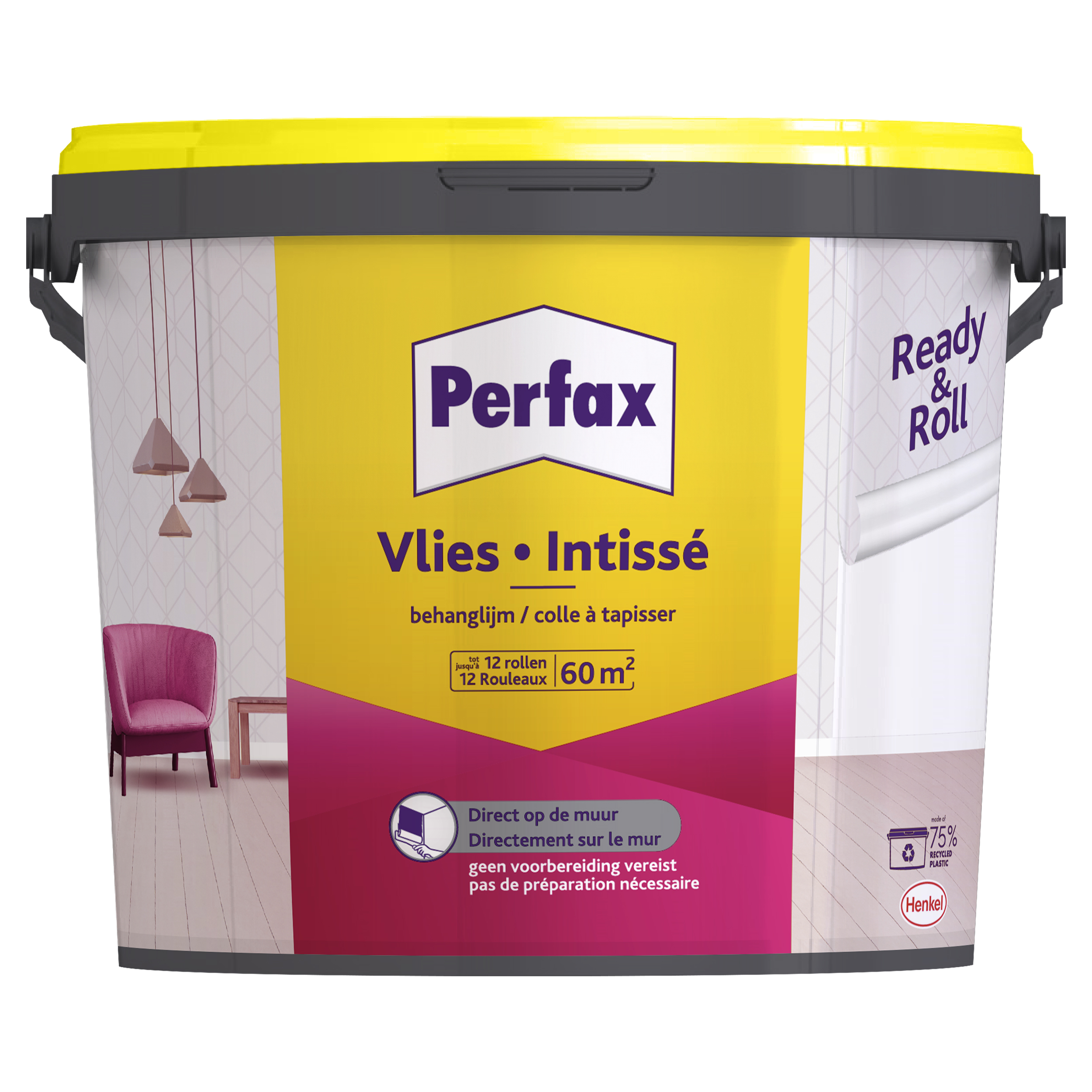 24.901.85 Perfax  behanglijm vlies - ready/roll  9 kg