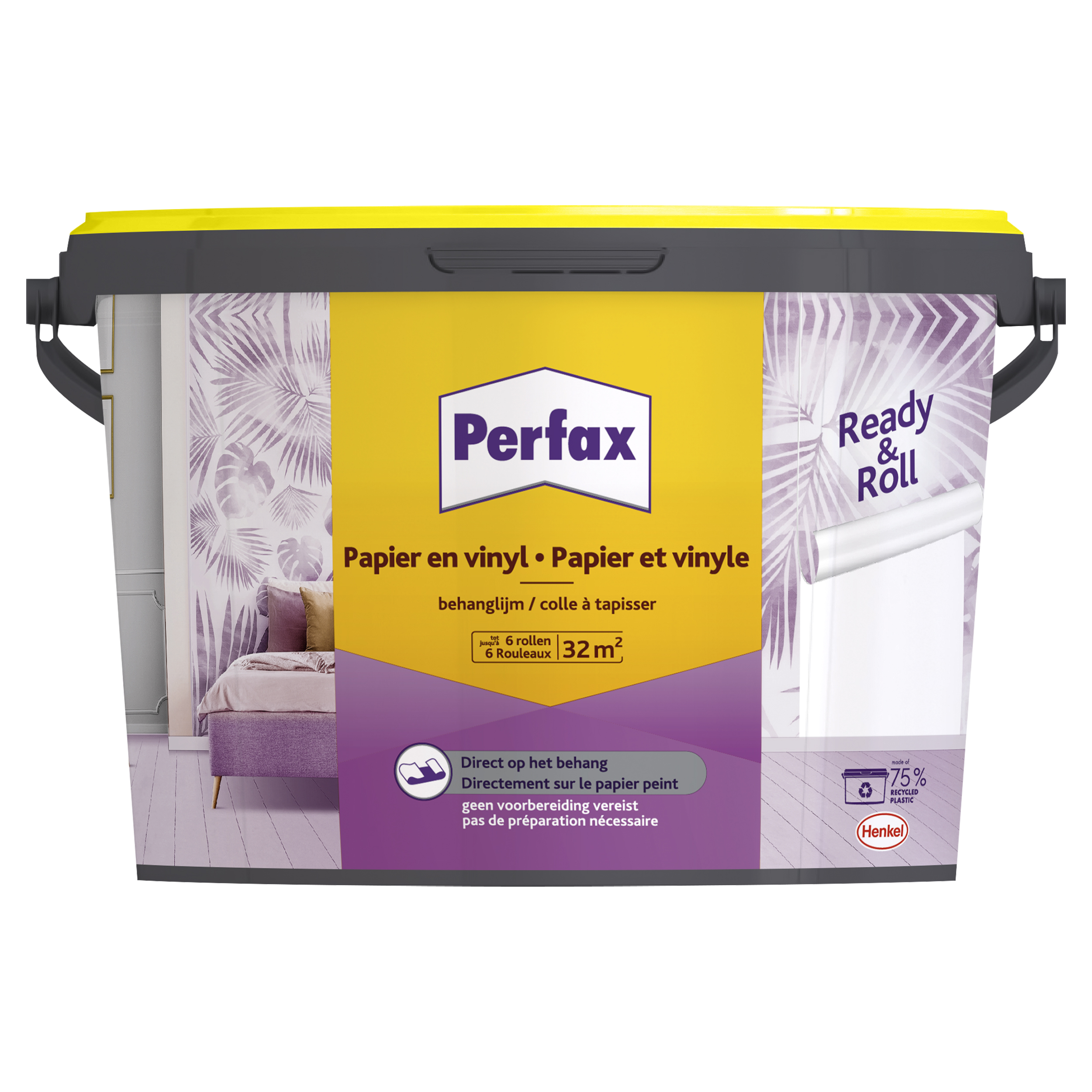 24.901.87 Perfax  behanglijm papier/vinyl - ready/roll  4.5 kg