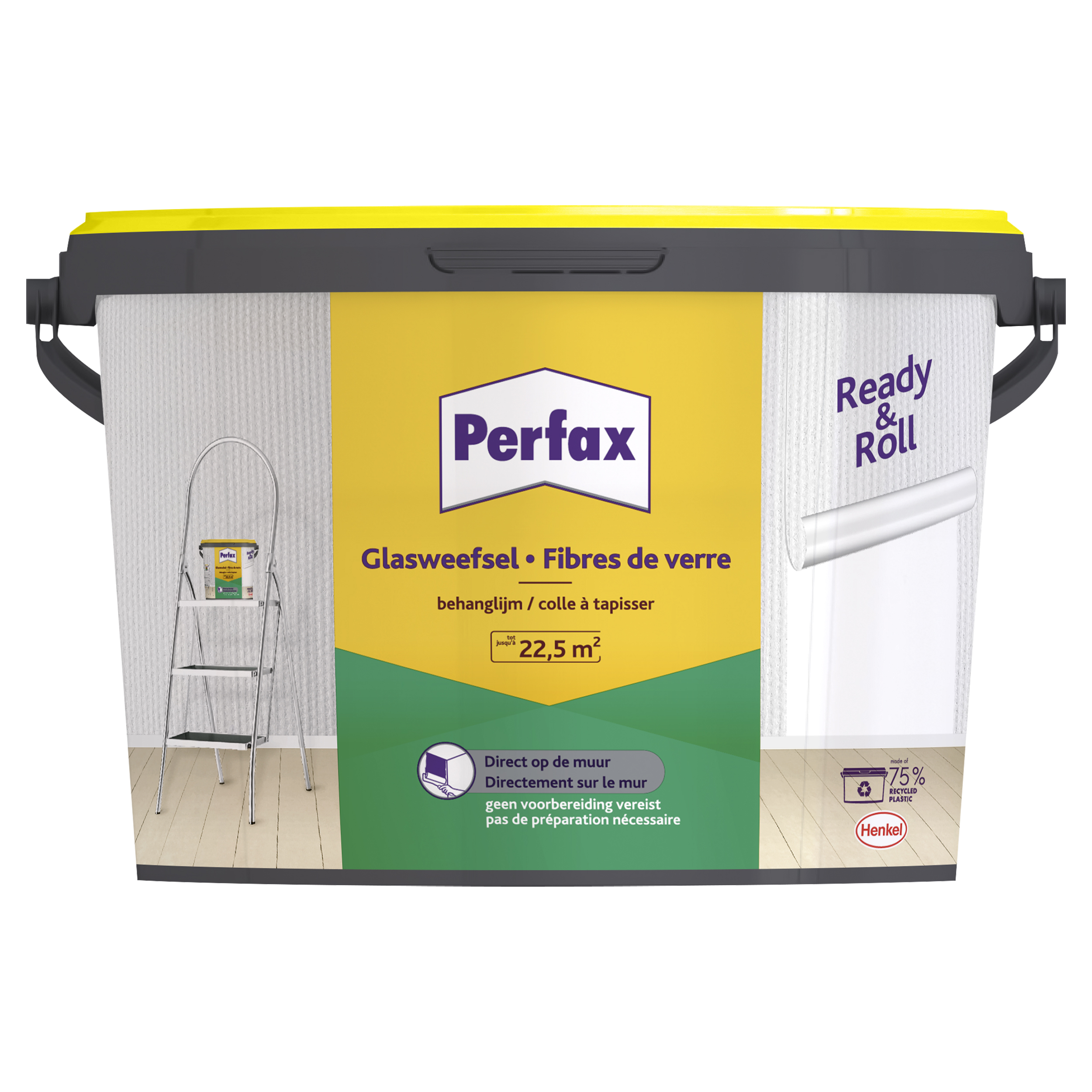 24.901.88 Perfax  behanglijm glasweefsel - ready/roll  4.5 kg