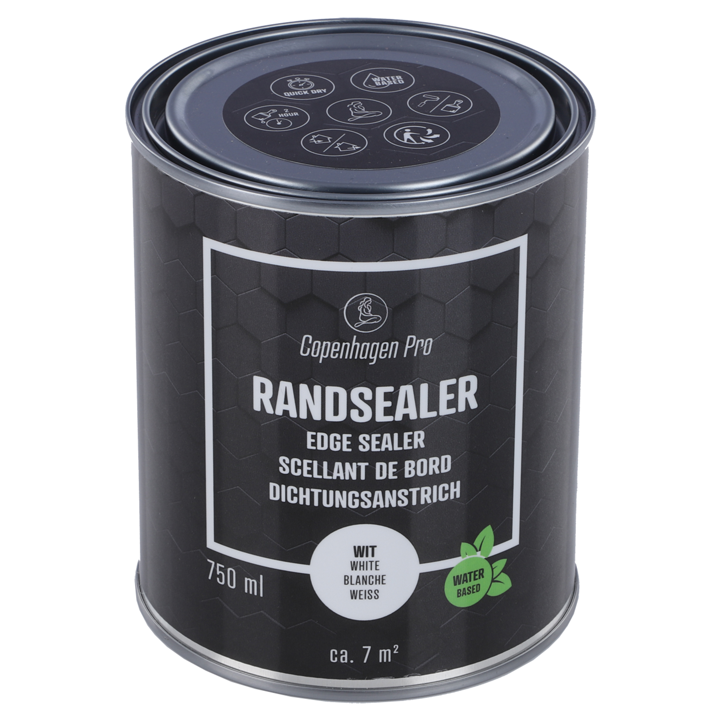 25.000.10 Copenhagen Pro  randsealer 750 ml wit 