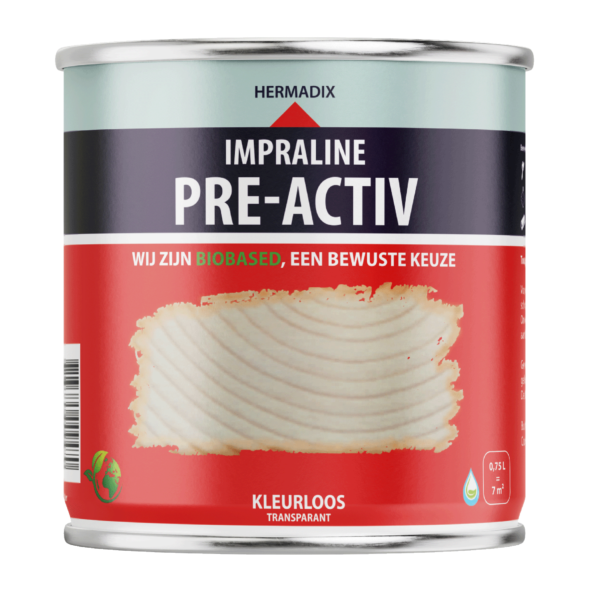 25.220.01 Hermadix Pre-activ impraline mat - 750 ml kleurloos 