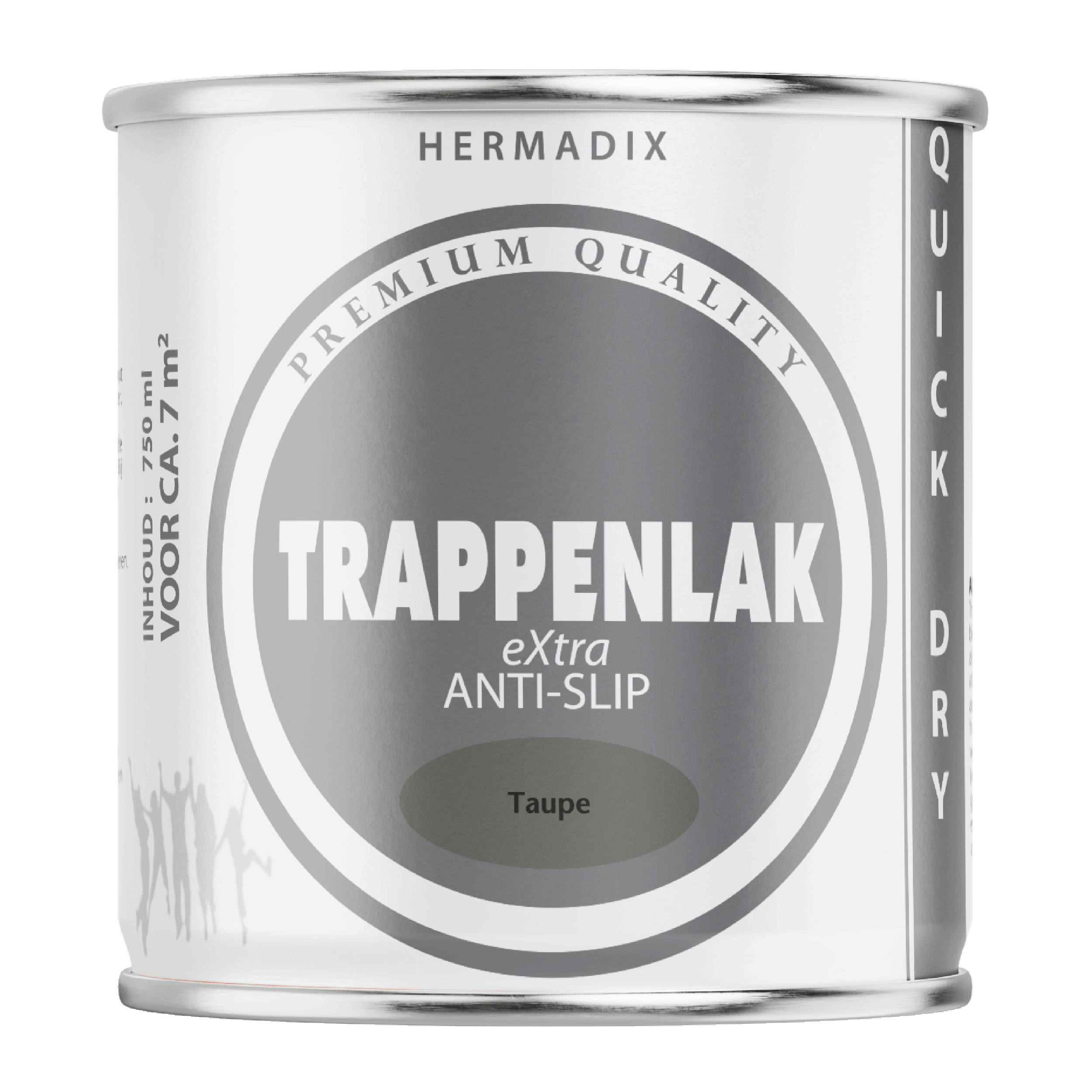 25.777.01 Hermadix  trappenlak 750 ml taupe 