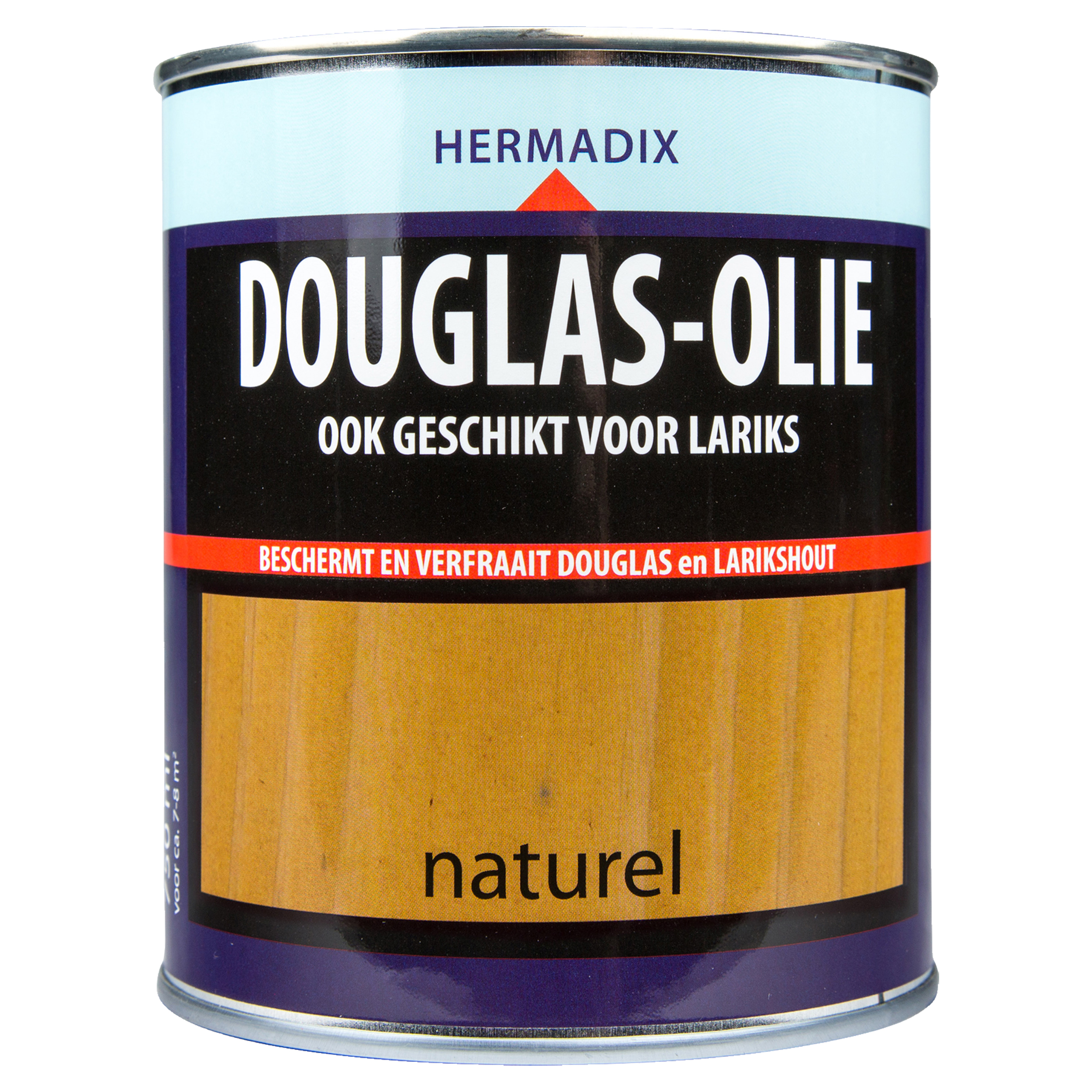 25.895.01 Hermadix  douglas-olie mat - 750 ml - naturel
