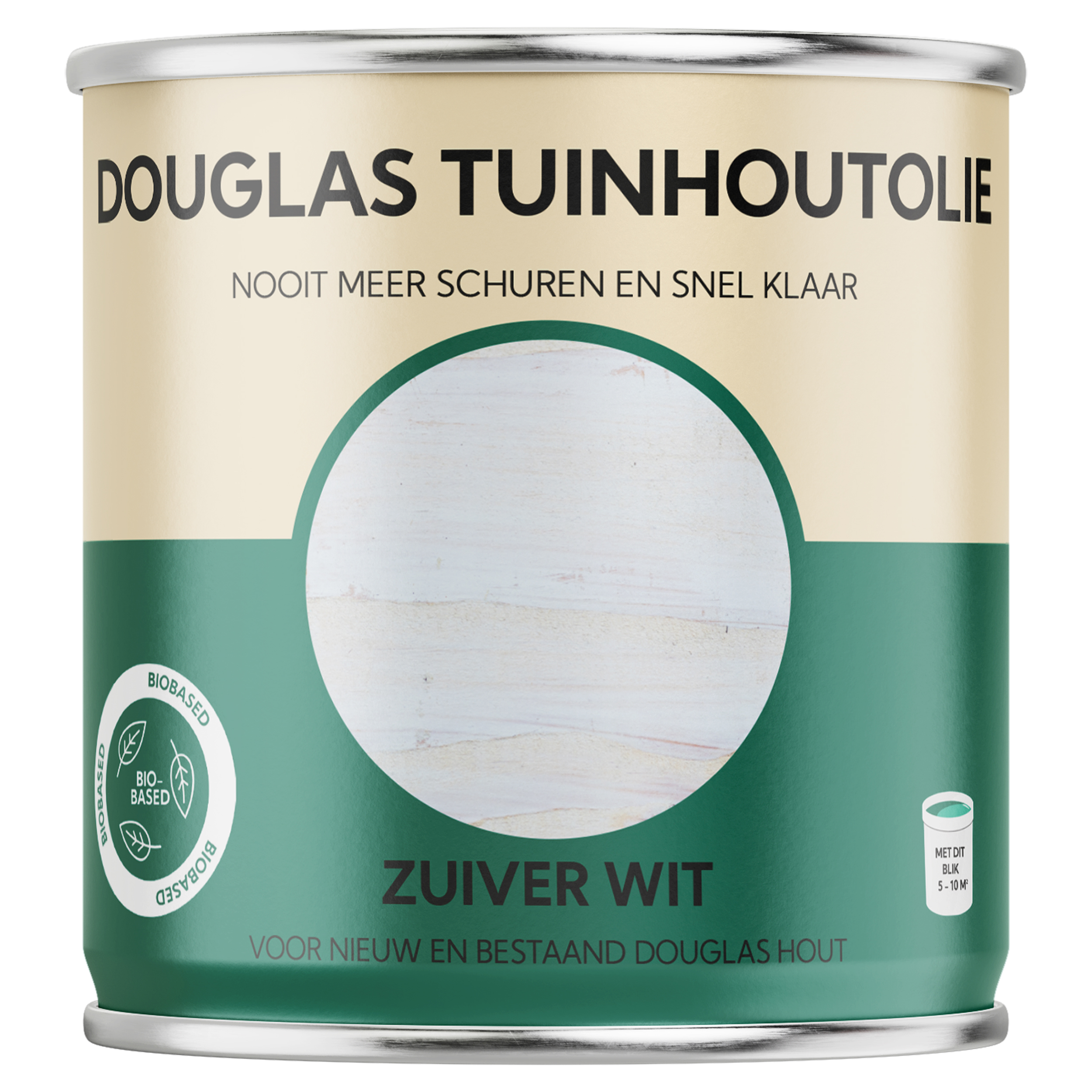 25.923.01 Tuinhoutolie  douglas-olie 750 ml zuiver wit 