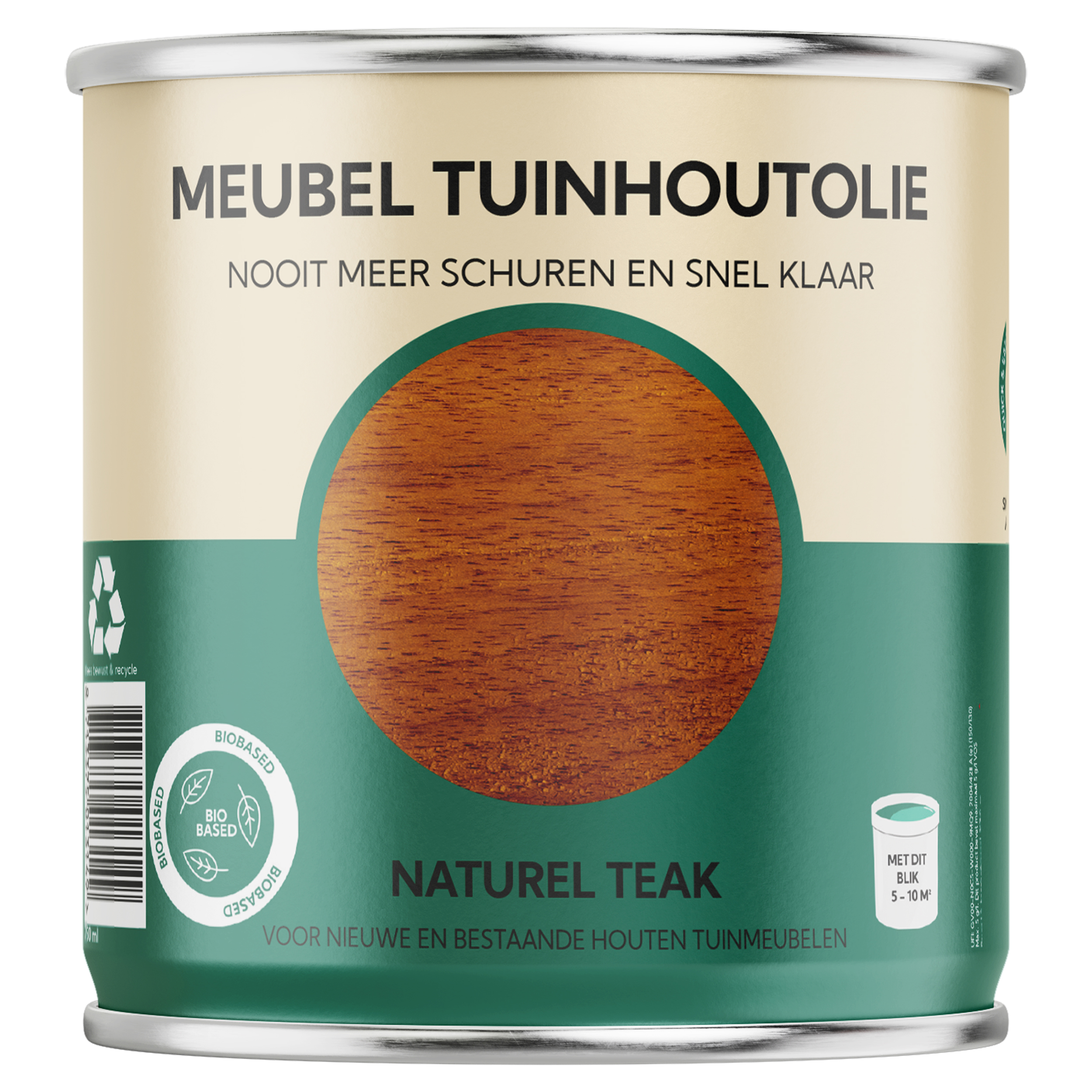 25.942.01 Tuinhoutolie  meubelolie 750 ml naturel teak 