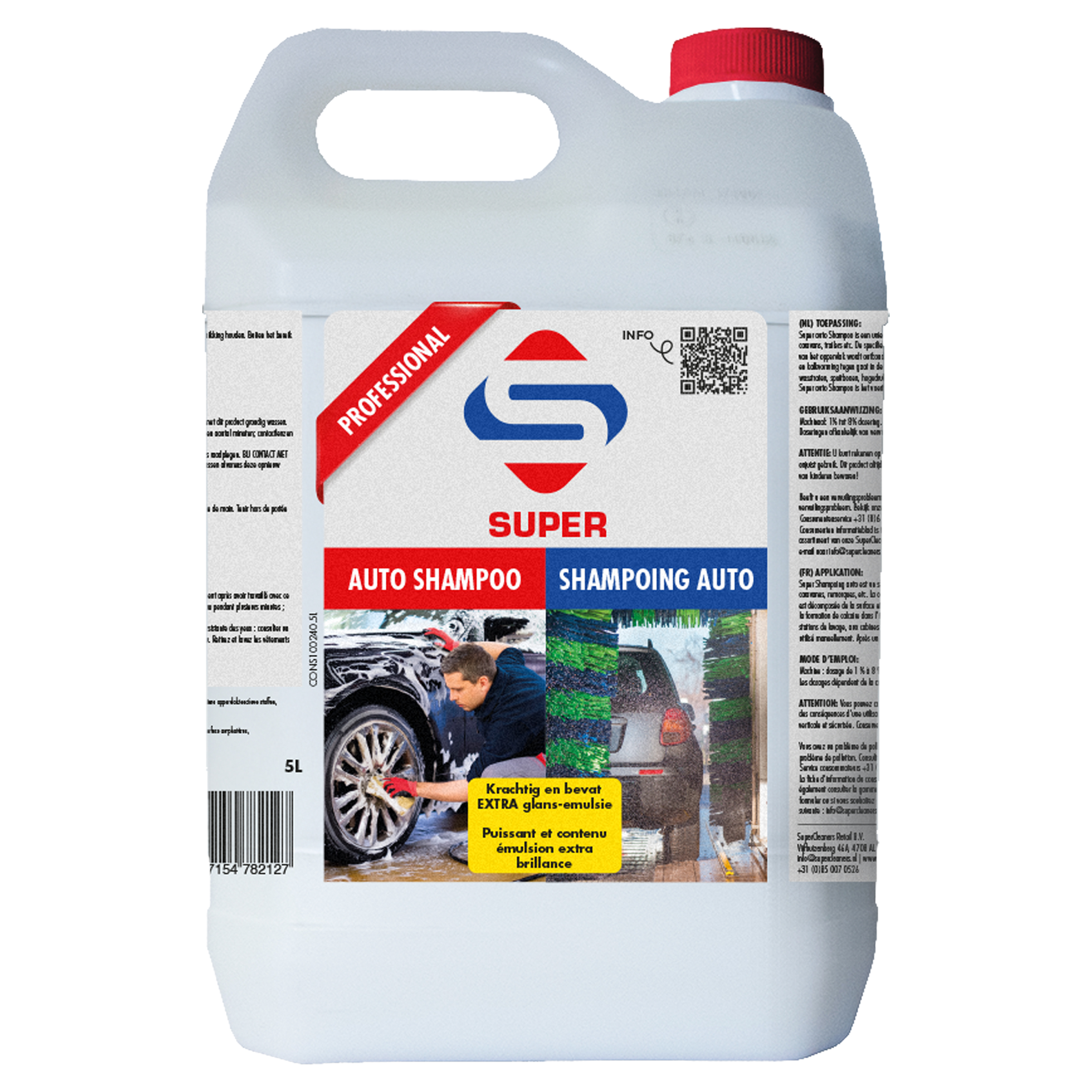 26.000.06 SuperCleaners  autoshampoo   5 L