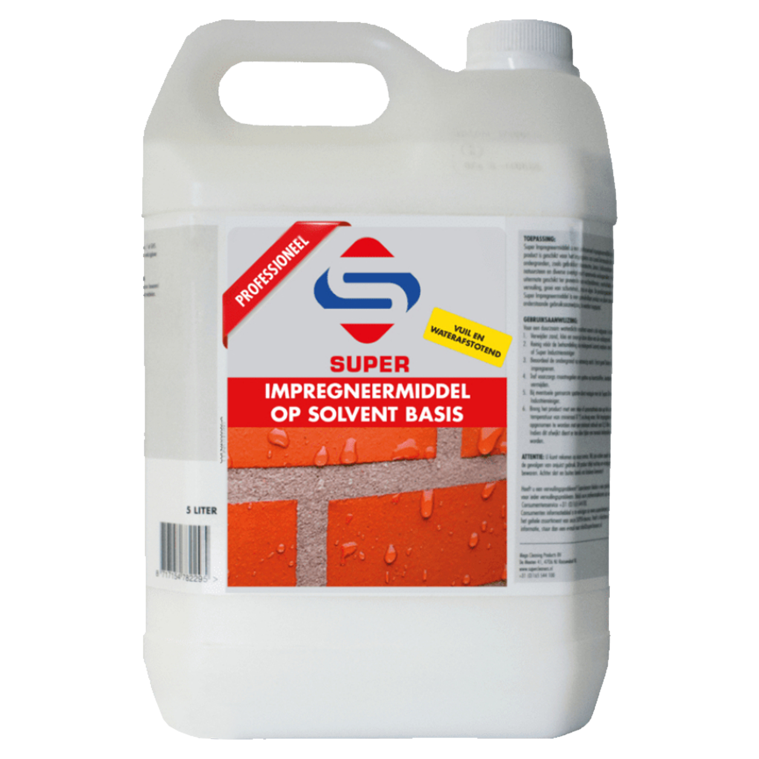 26.000.14 SuperCleaners  impregneermiddel solvent  5 L