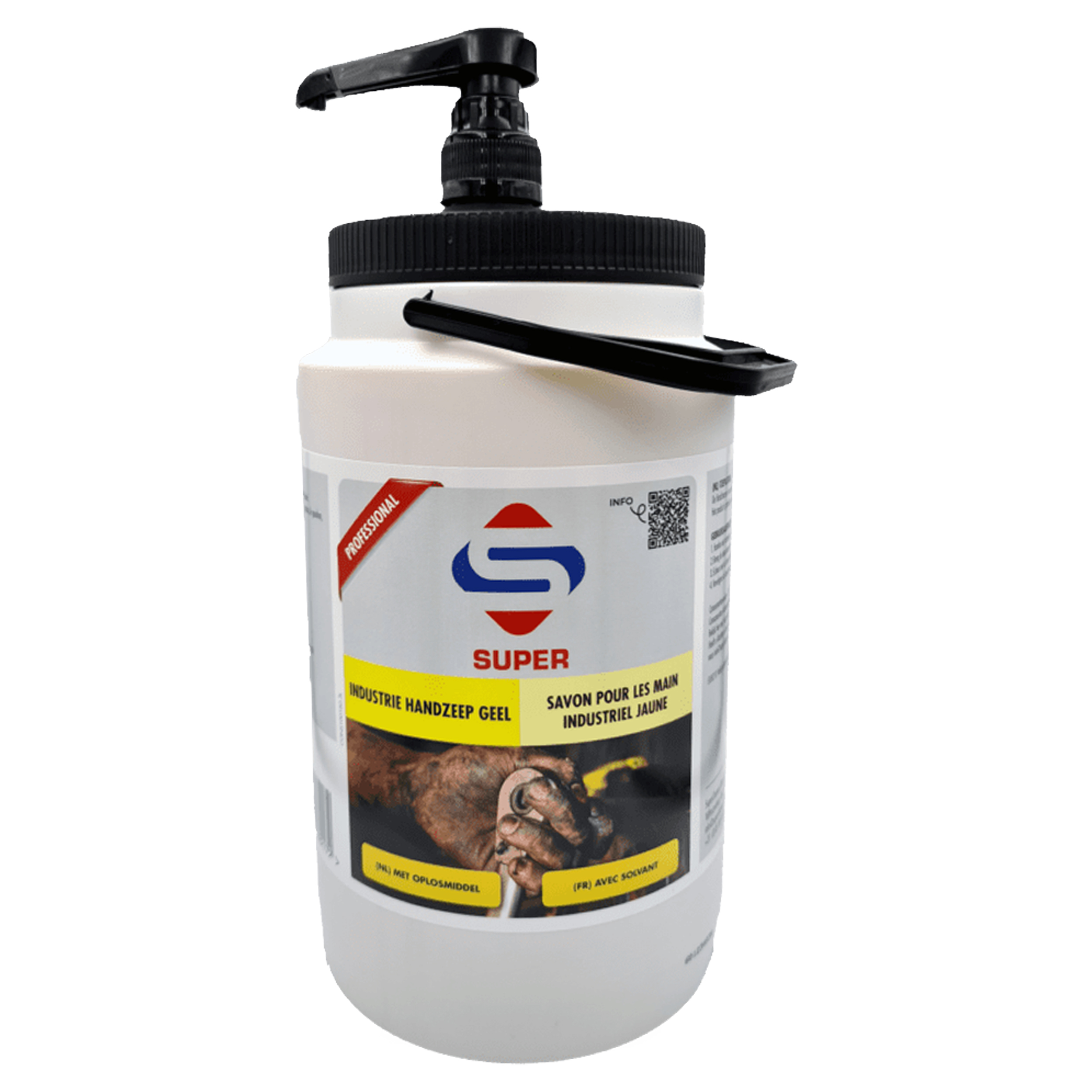 26.000.15 SuperCleaners  handzeep industrieel geel 3 L