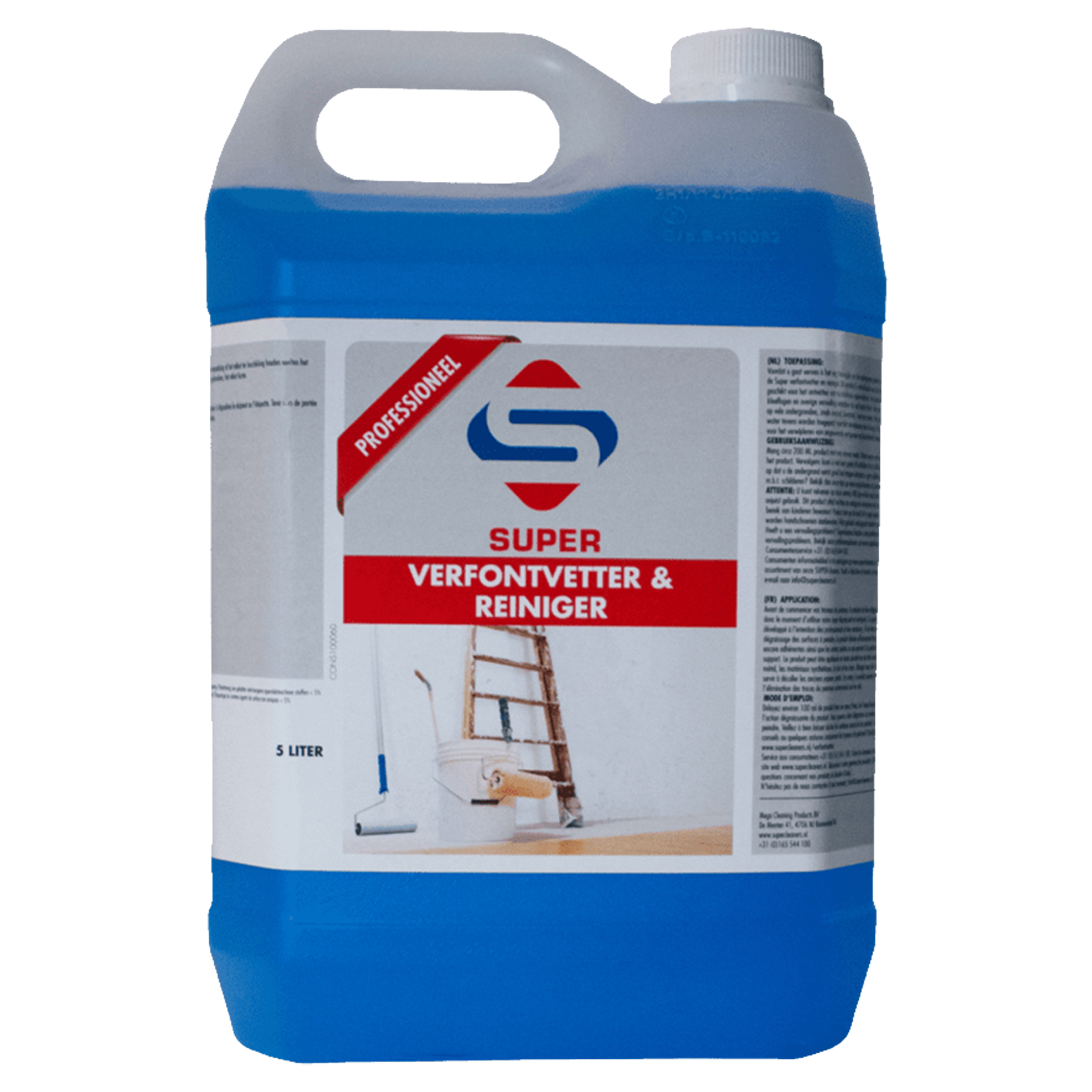 26.000.34 SuperCleaners  verfontvetter   5 L