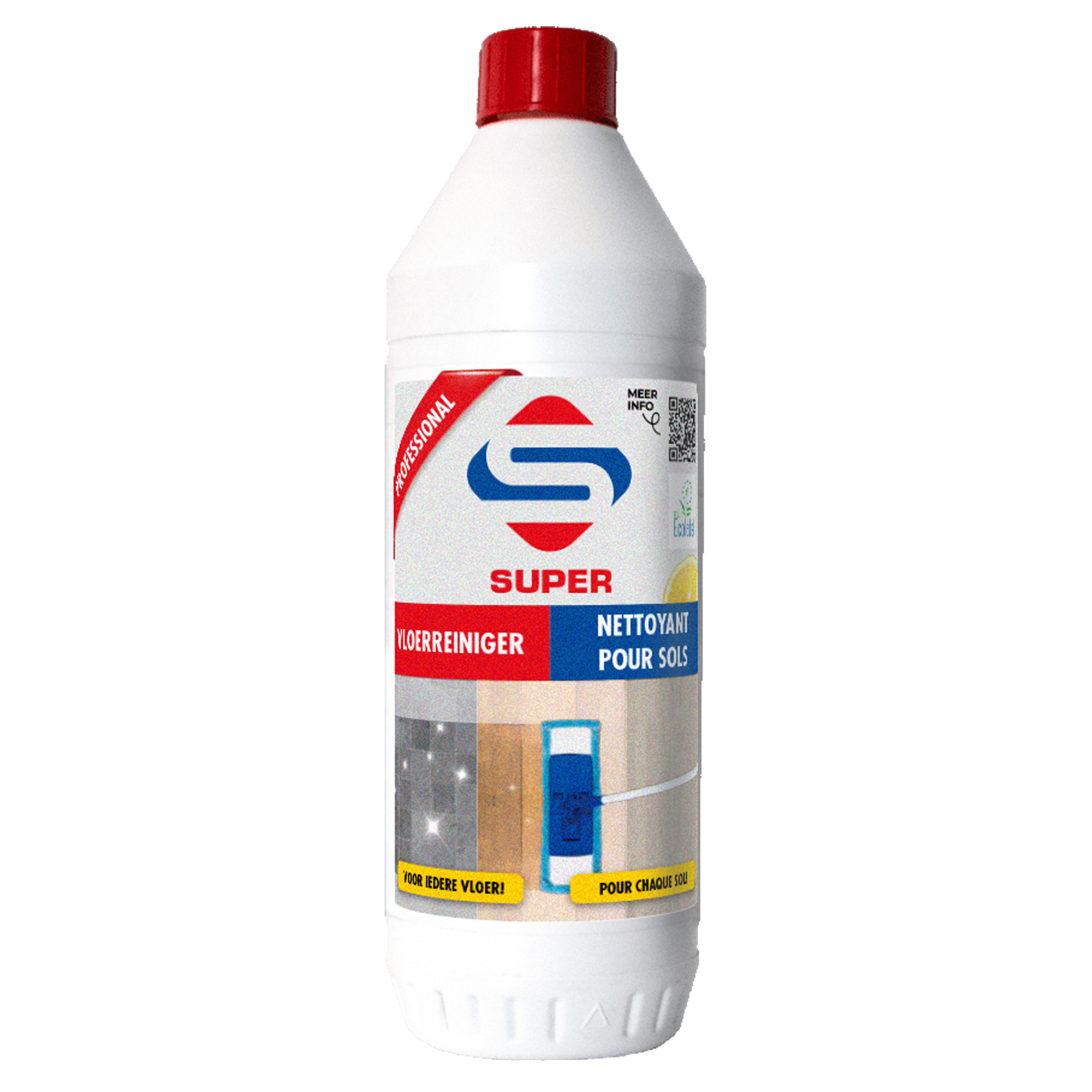 26.000.39 SuperCleaners  vloerreiniger ECO  1 L