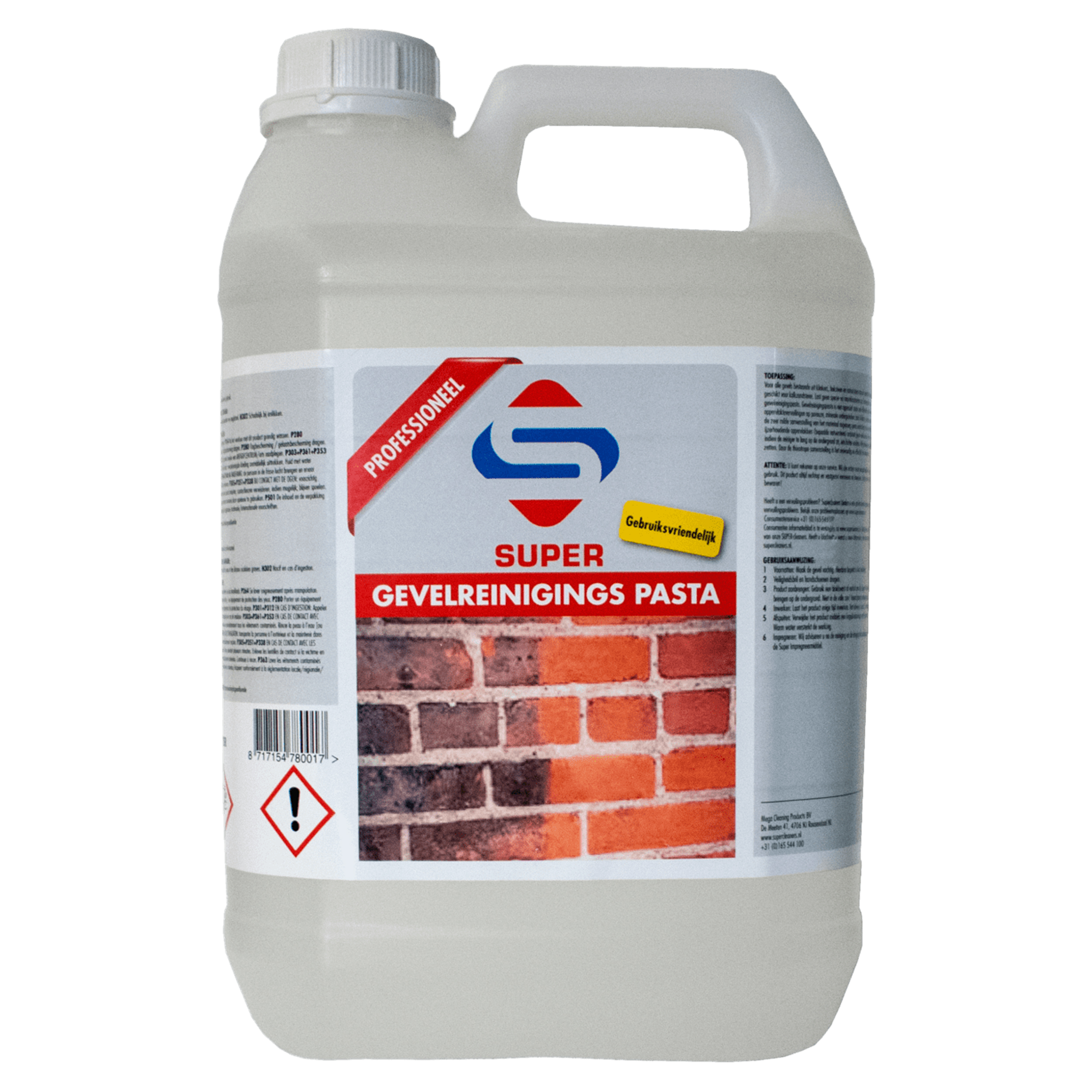 26.001.04 SuperCleaners  gevelreinigingspasta   5 L
