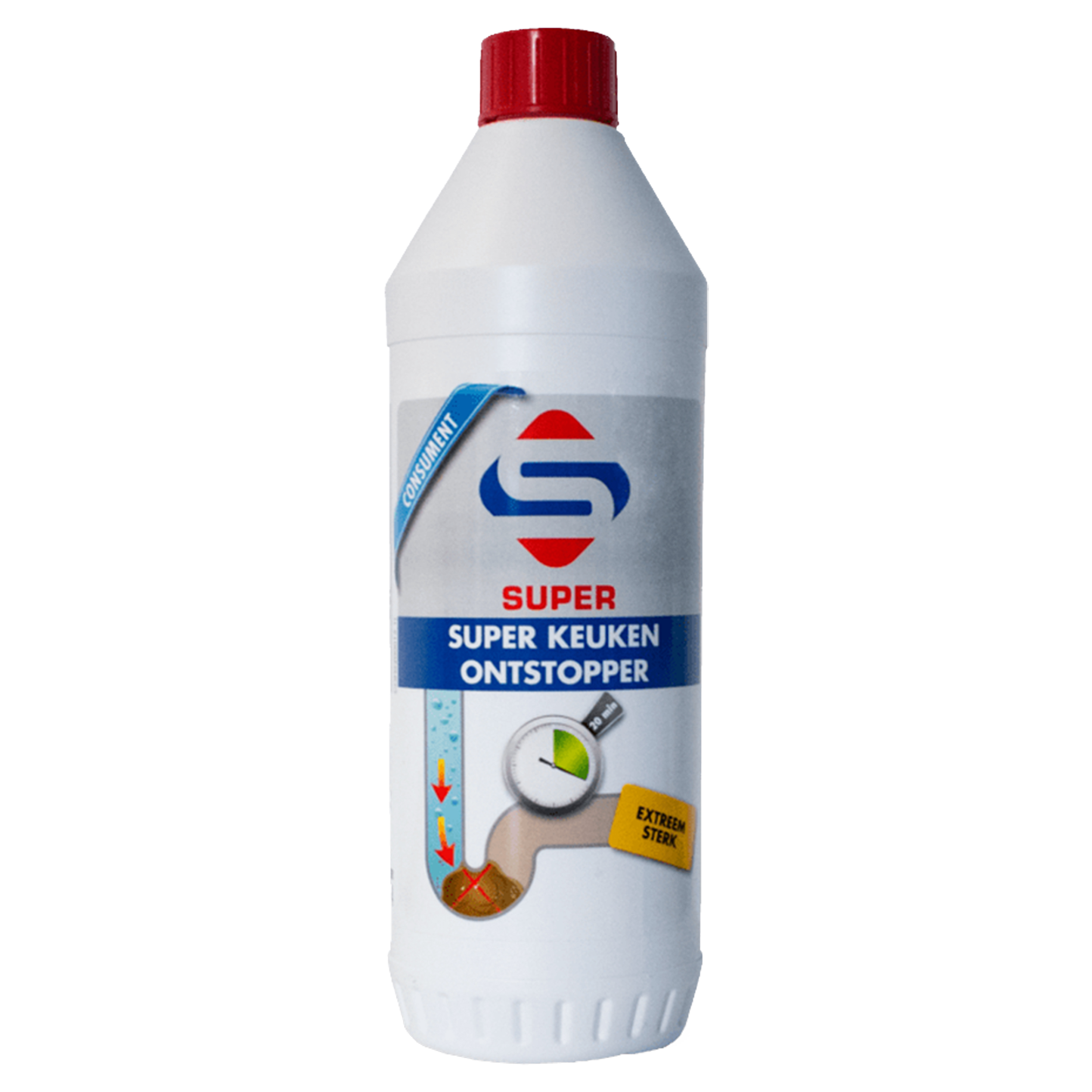 26.001.09 SuperCleaners  keuken ontstopper   1 L