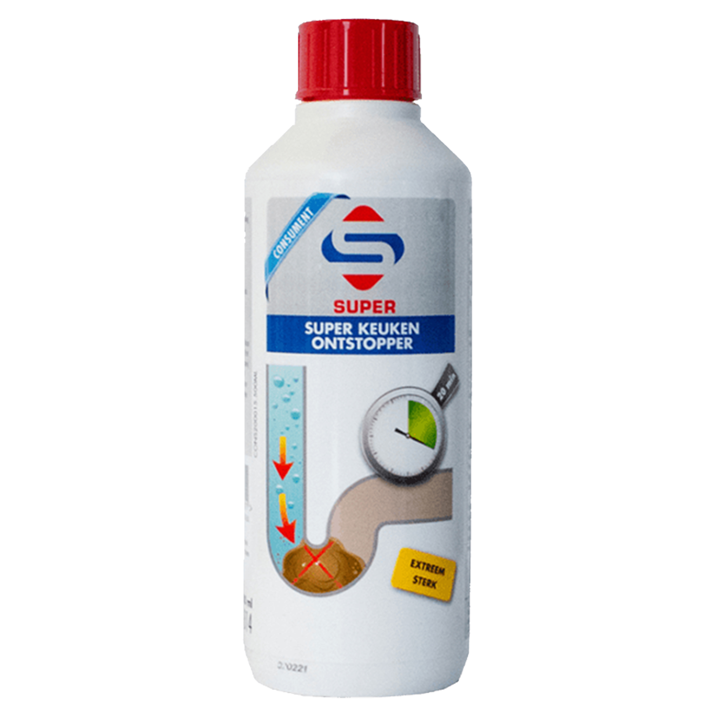 26.001.10 SuperCleaners  keuken ontstopper   500 ml