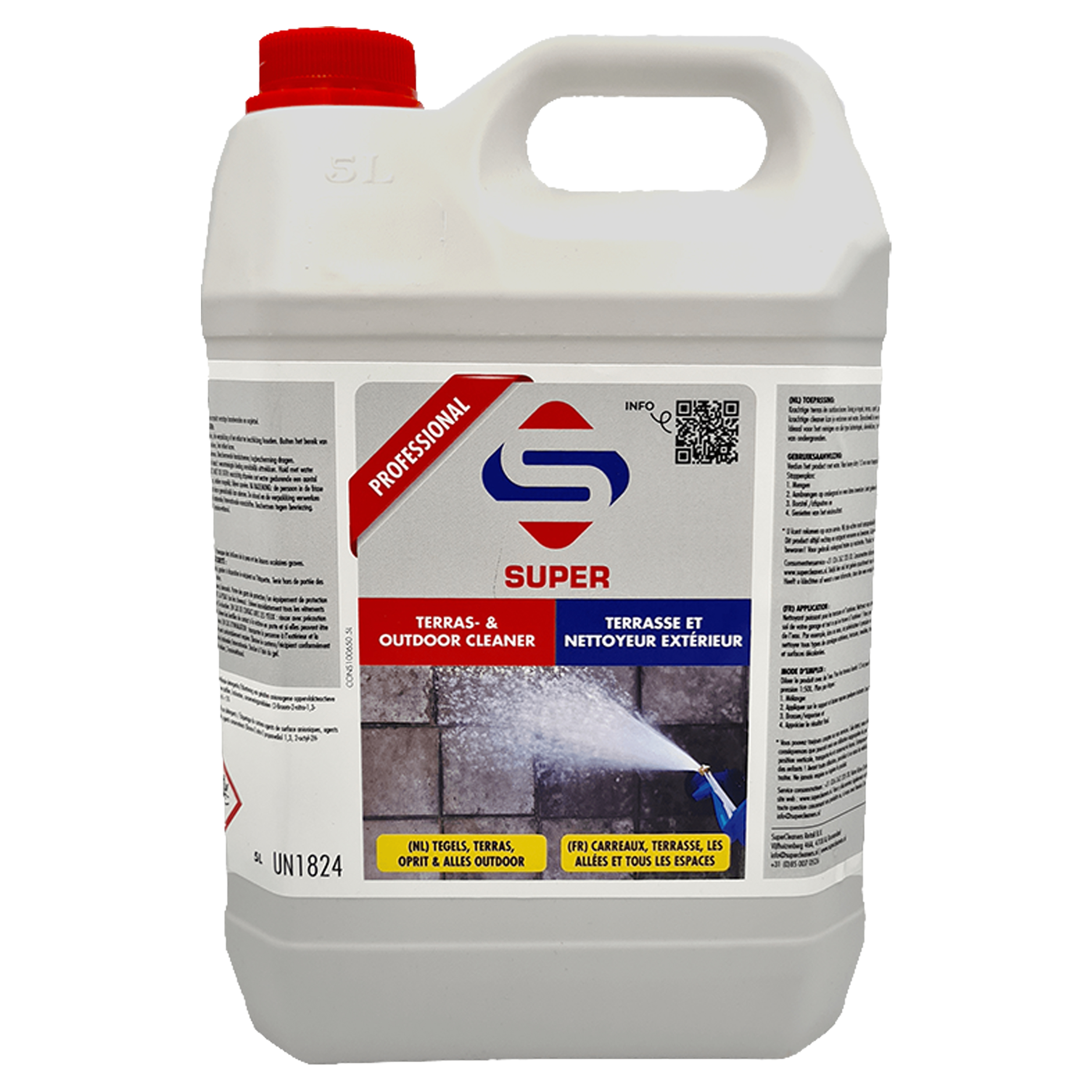 26.001.18 SuperCleaners  terras/outdoor cleaner   5 L