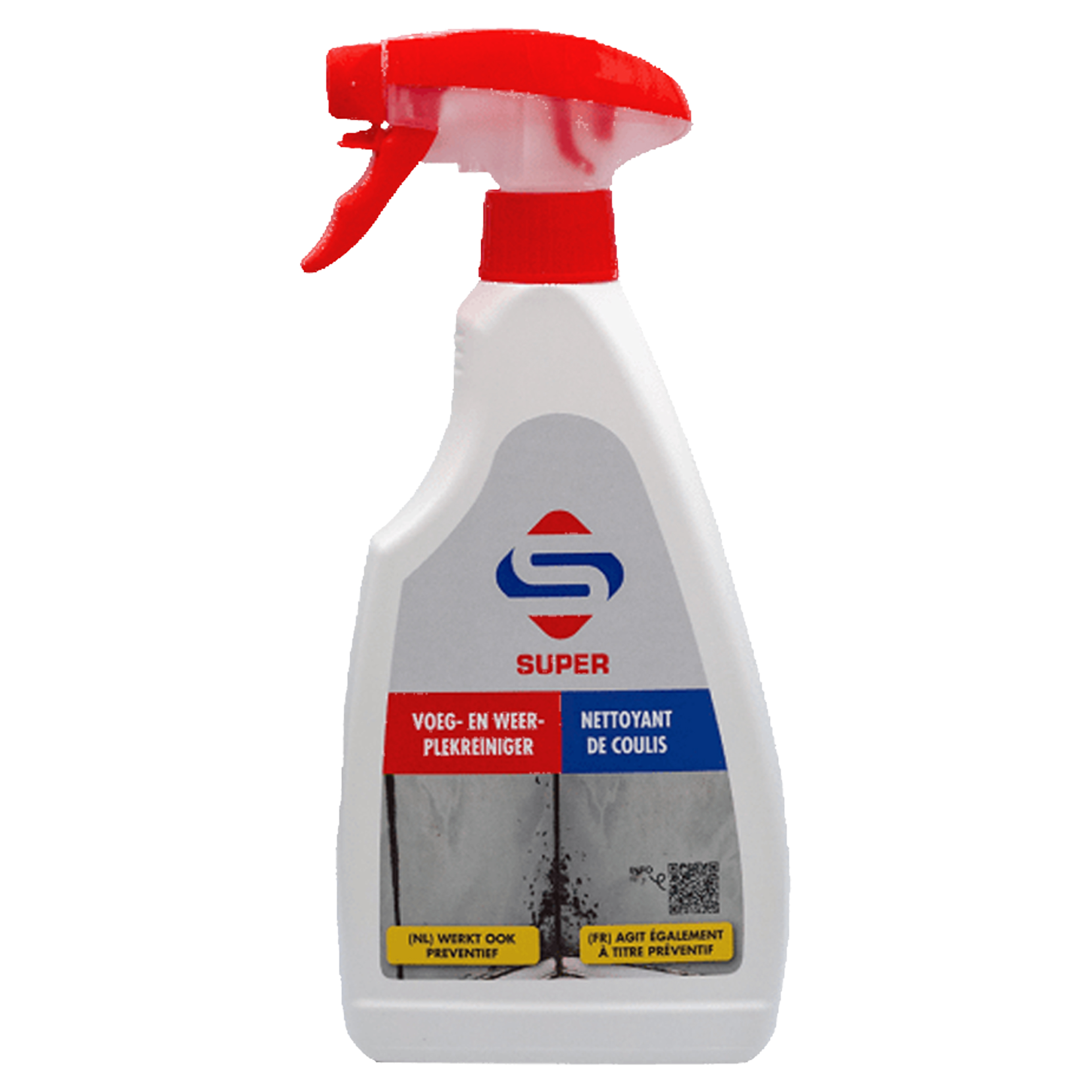 26.001.20 SuperCleaners  voeg/weerplekreiniger spray   500 ml