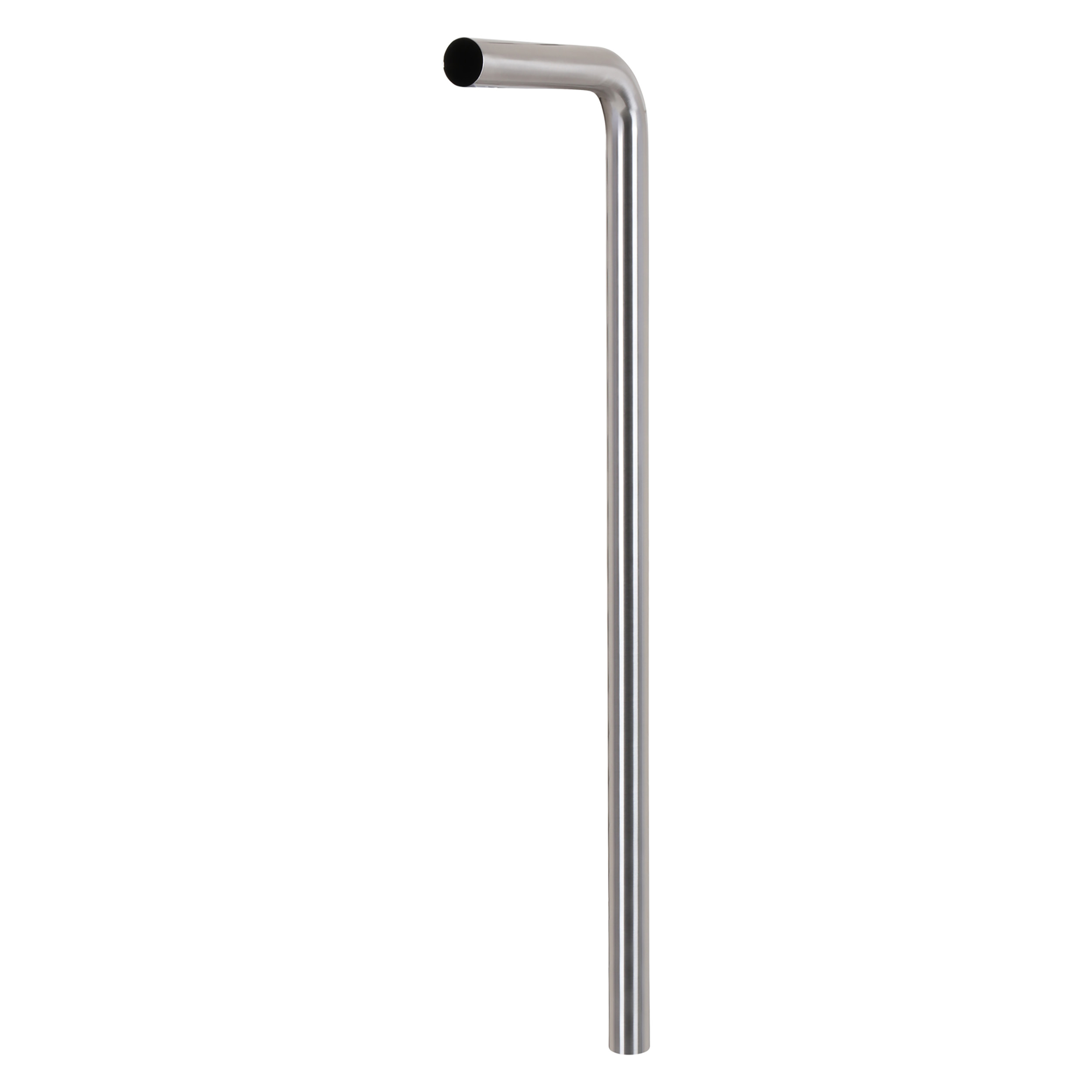 30.413.02 Differnz  vloerbuis diameter 32 mm mat chroom 75 x 22 cm