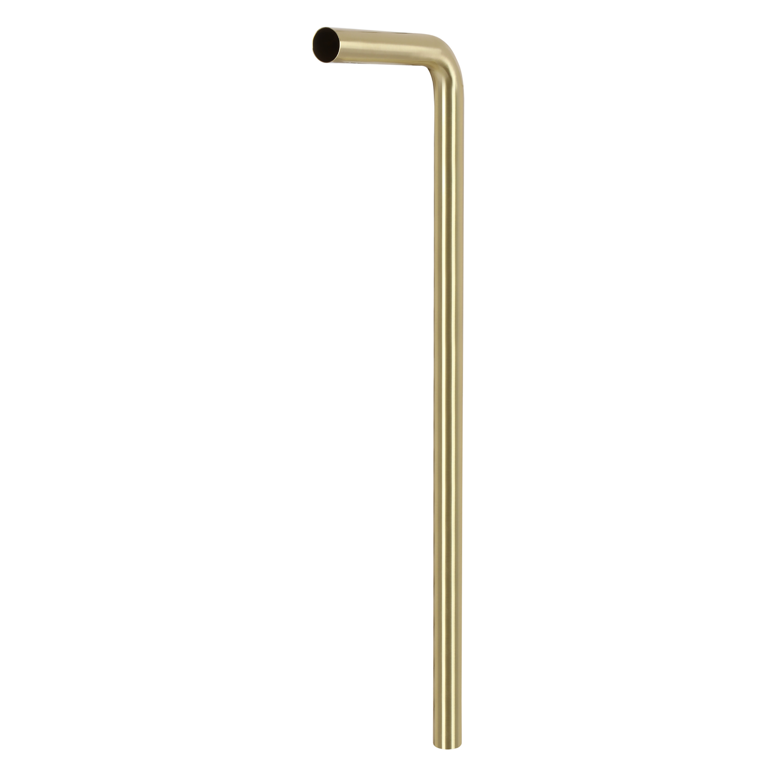 30.413.04 Differnz  vloerbuis diameter 32 mm mat goud 75 x 22 cm