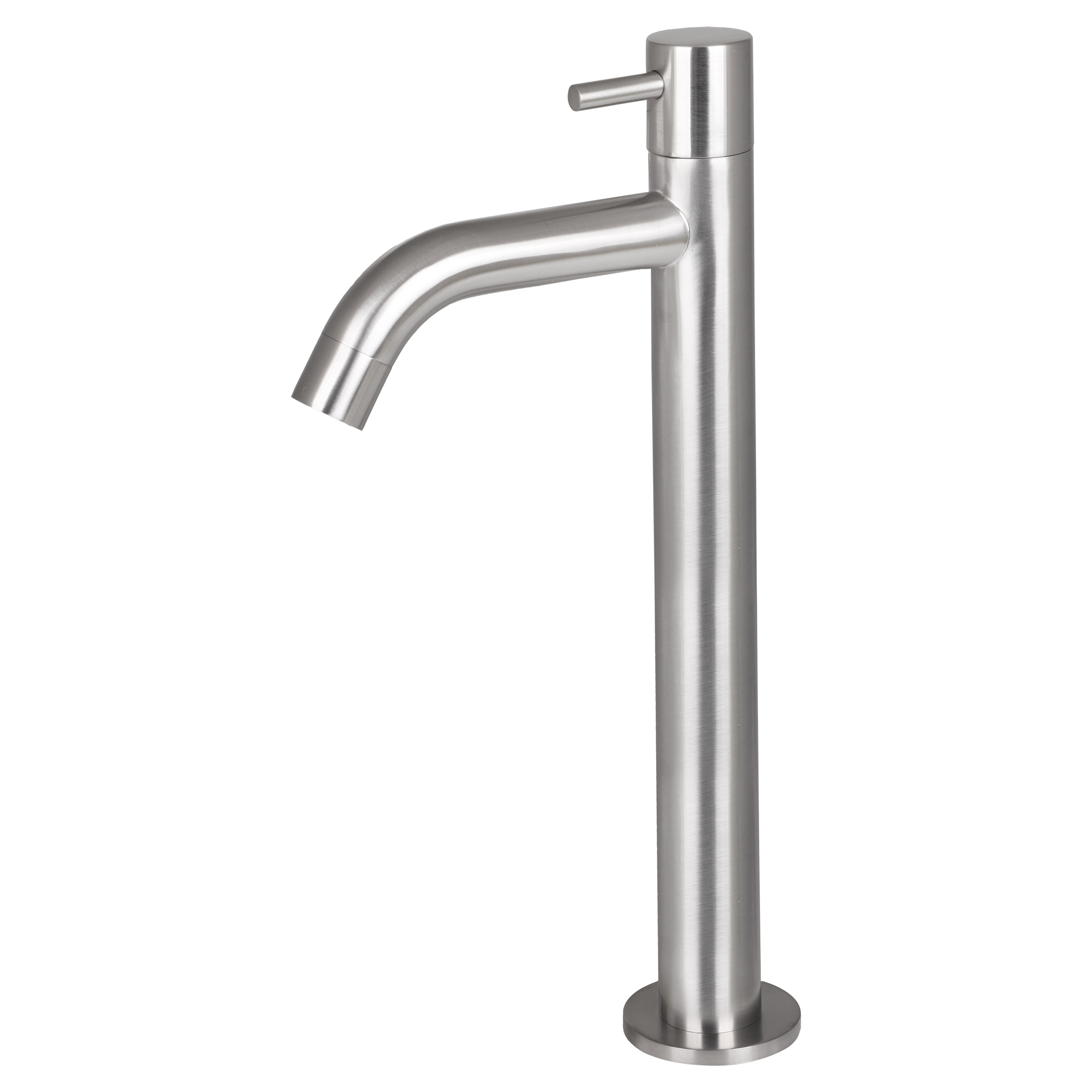 30.415.51 Differnz  koudwaterkraan hoog mat chroom 28.5 x 11.5 cm