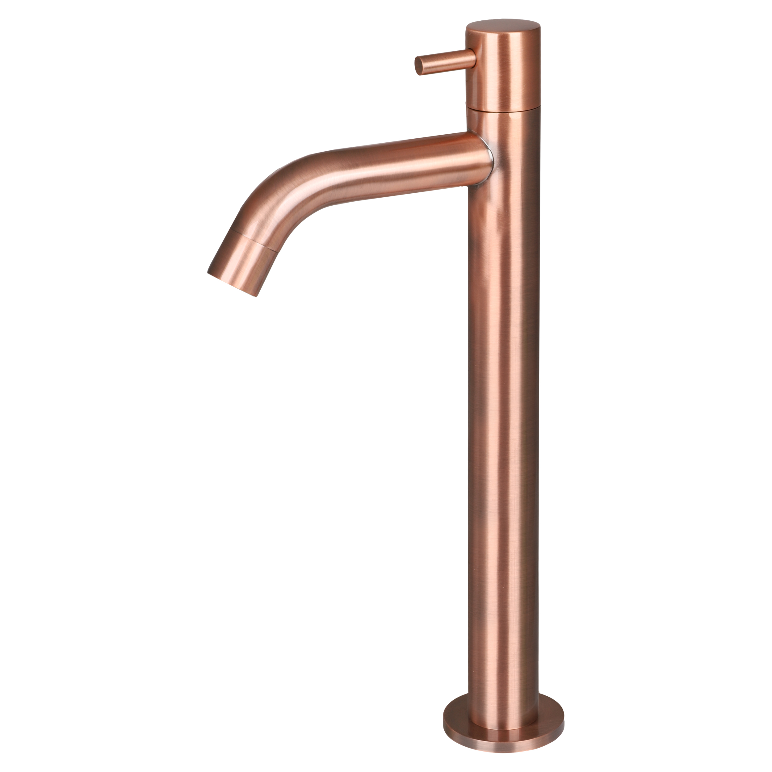 30.415.53 Differnz  koudwaterkraan hoog rood koper 28.5 x 11.5 cm
