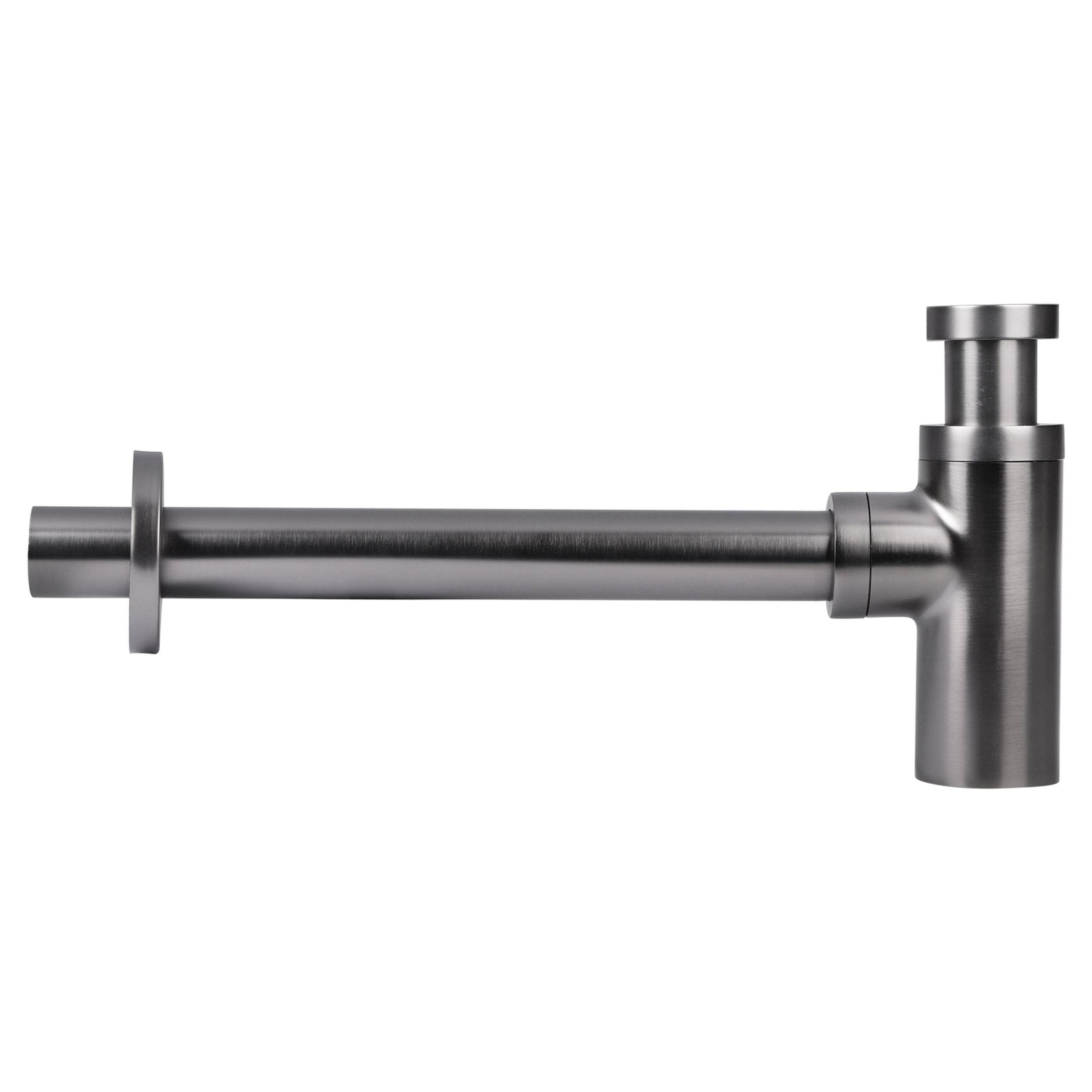 30.415.65 Differnz  wastafel sifon design gun metal 