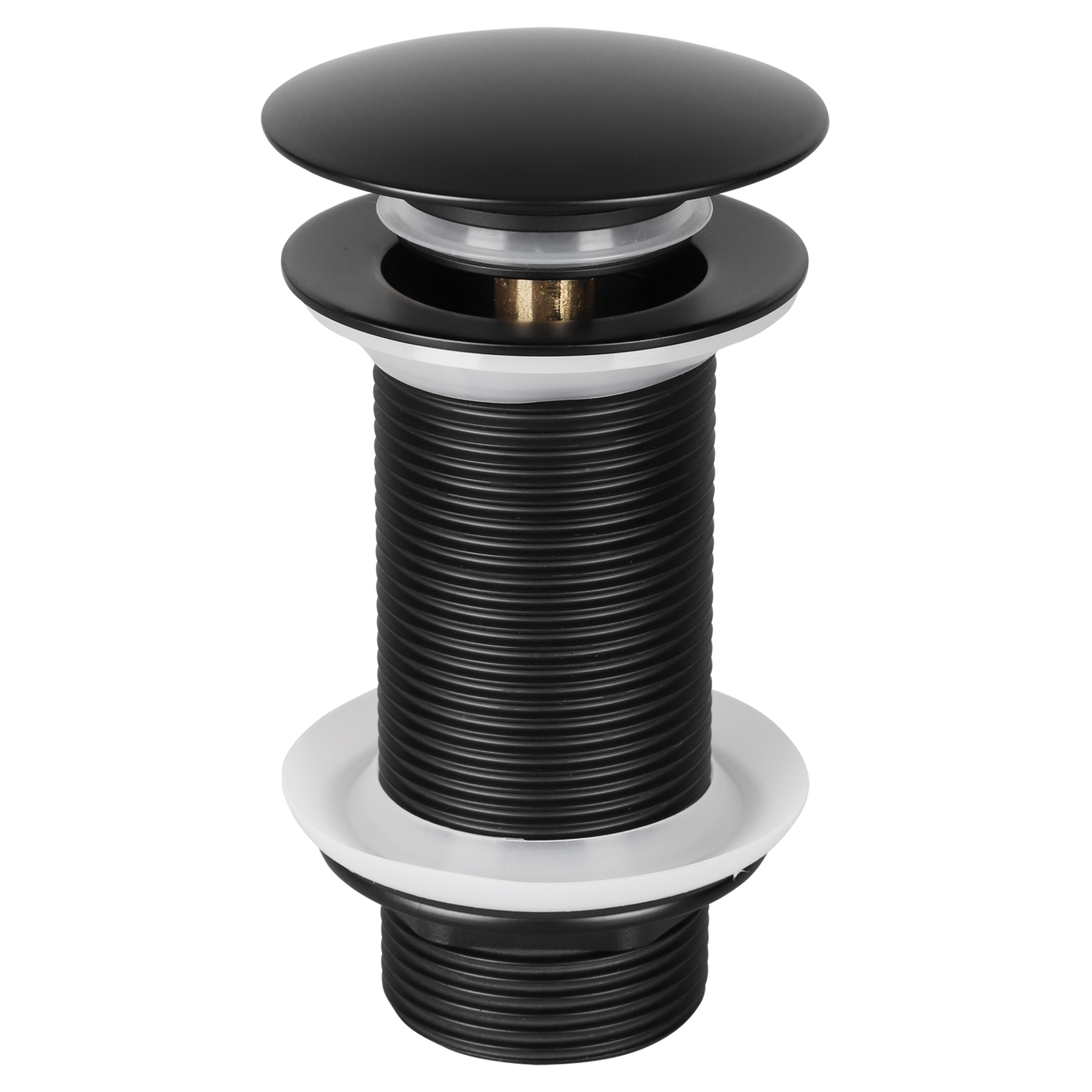 30.415.82 Differnz  afvoerplug pop up - design - large - Ø 66 mm x 98 mm - zwart