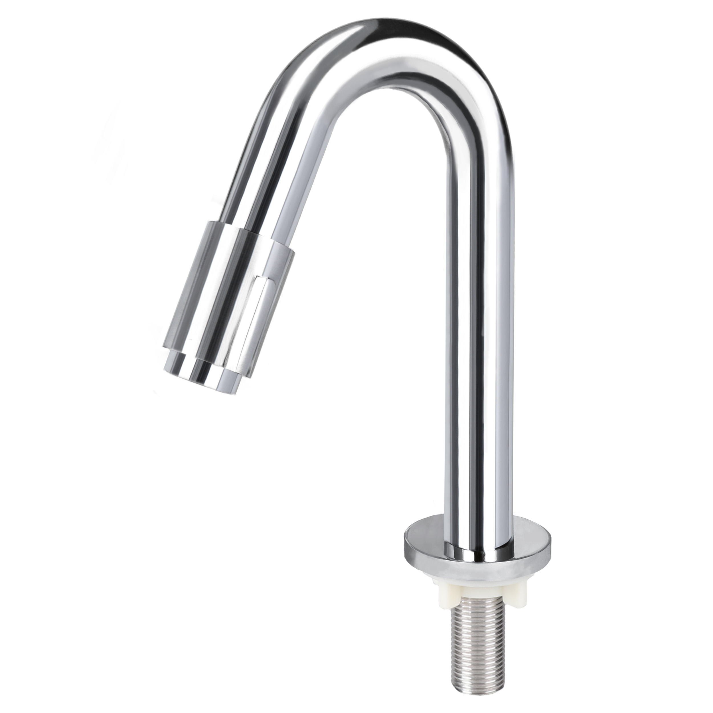 30.416.30 Differnz  koudwaterkraan gebogen chroom 19 cm