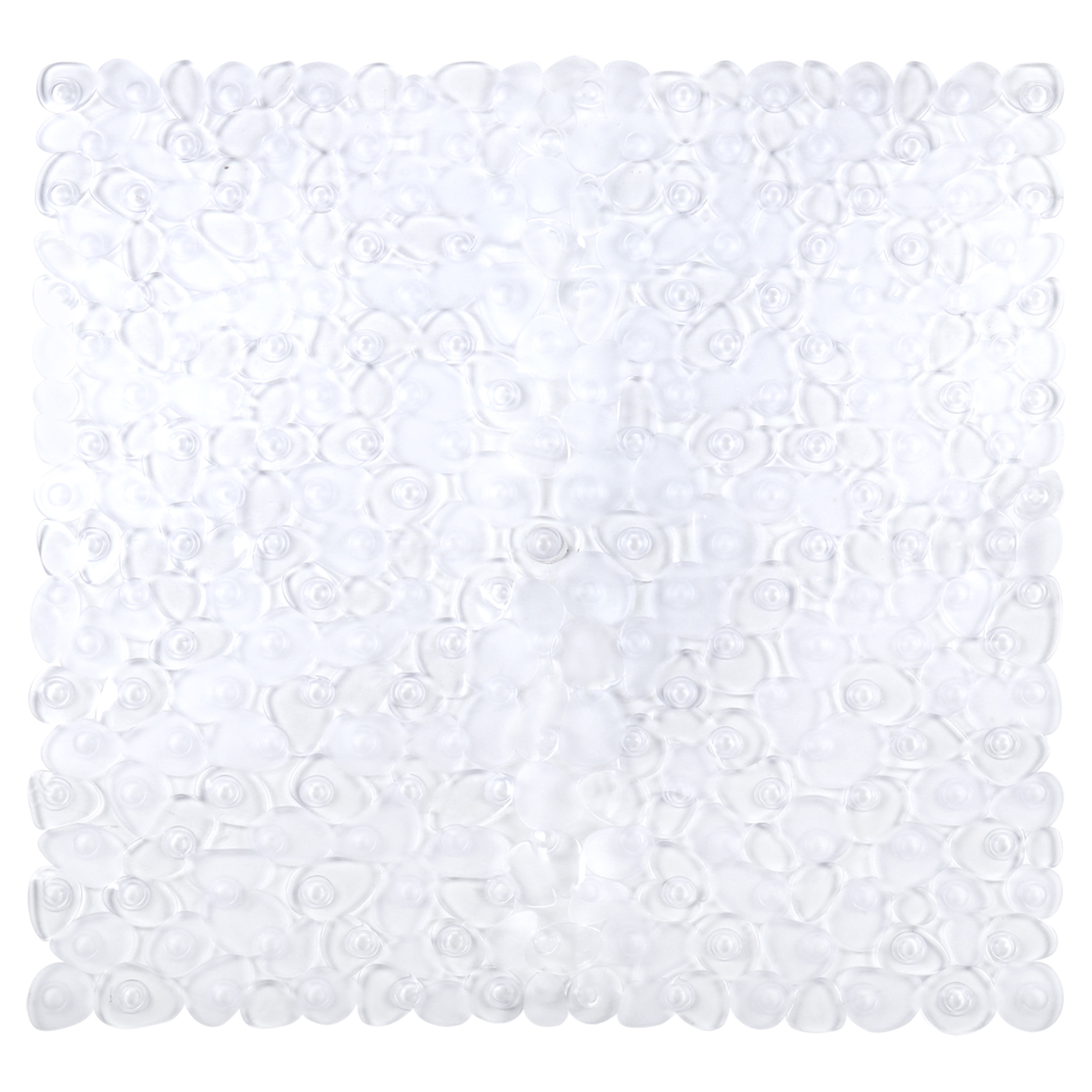 31.002.00 Differnz Lapis inlegmat douche - 100% PVC - anti-slip laag - 54 x 54 cm - transparant