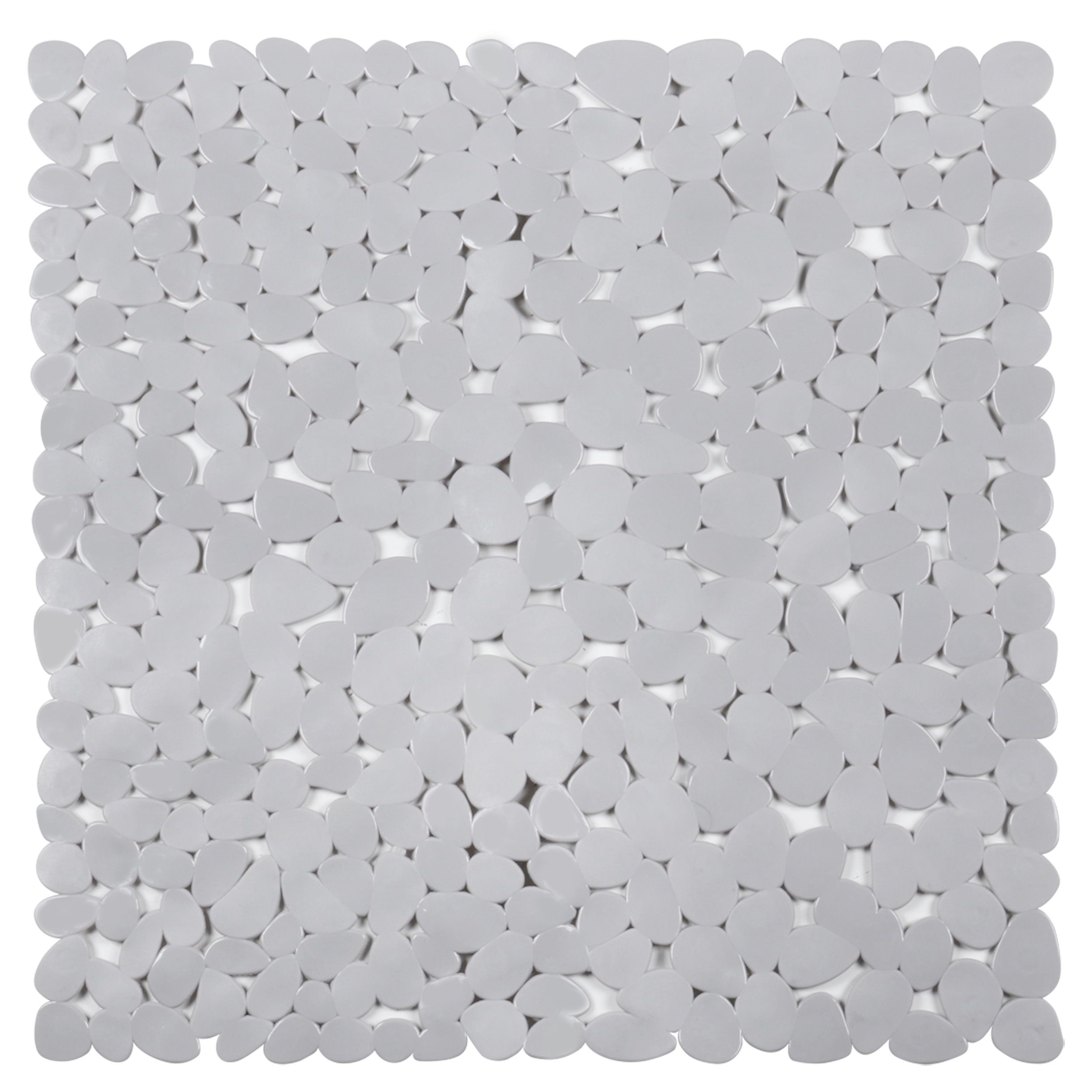 31.002.01 Differnz Lapis inlegmat douche - 100% PVC - anti-slip laag grijs 54 x 54 cm