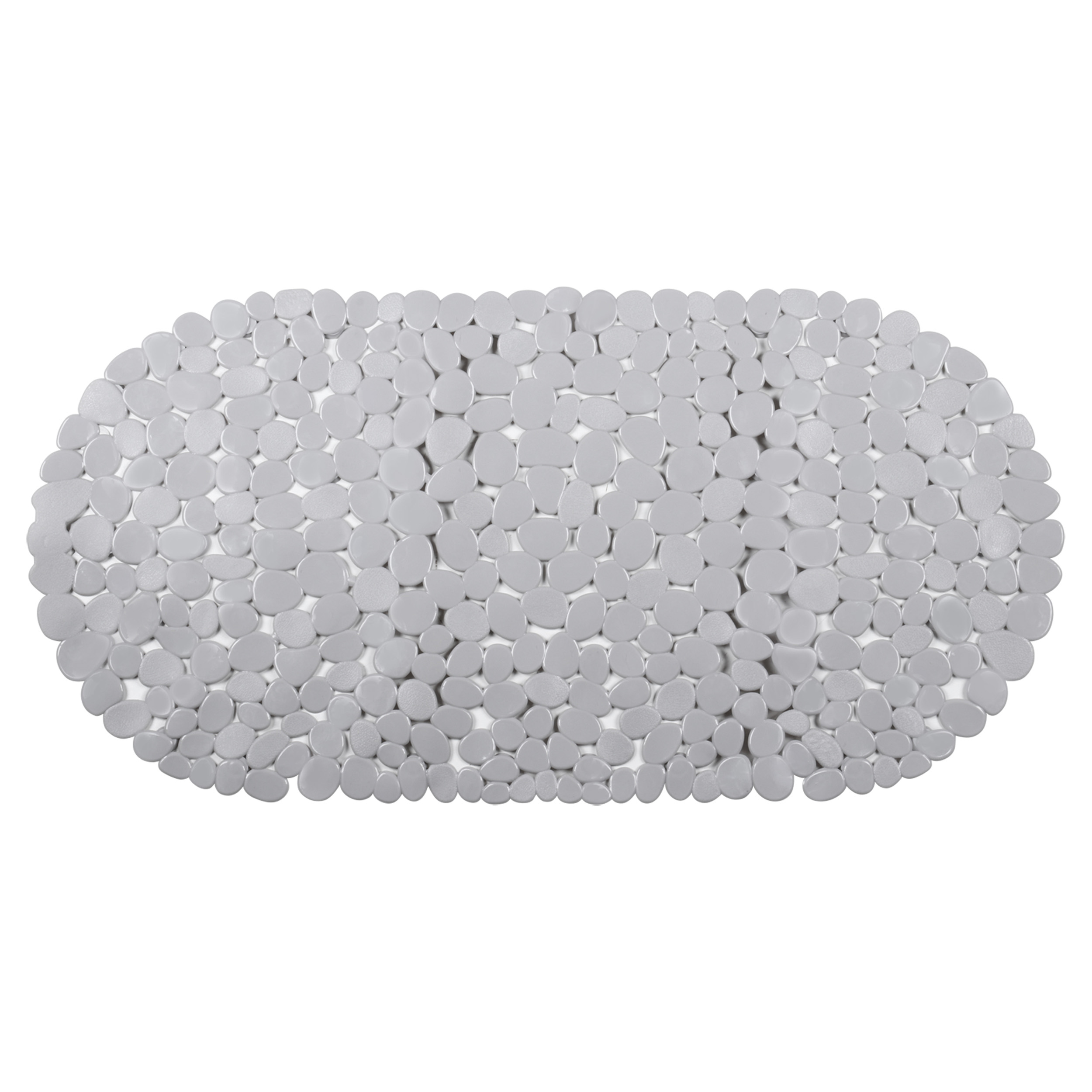 31.002.05 Differnz Lapis inlegmat bad - 100% PVC - anti-slip laag grijs 70 x 35 cm
