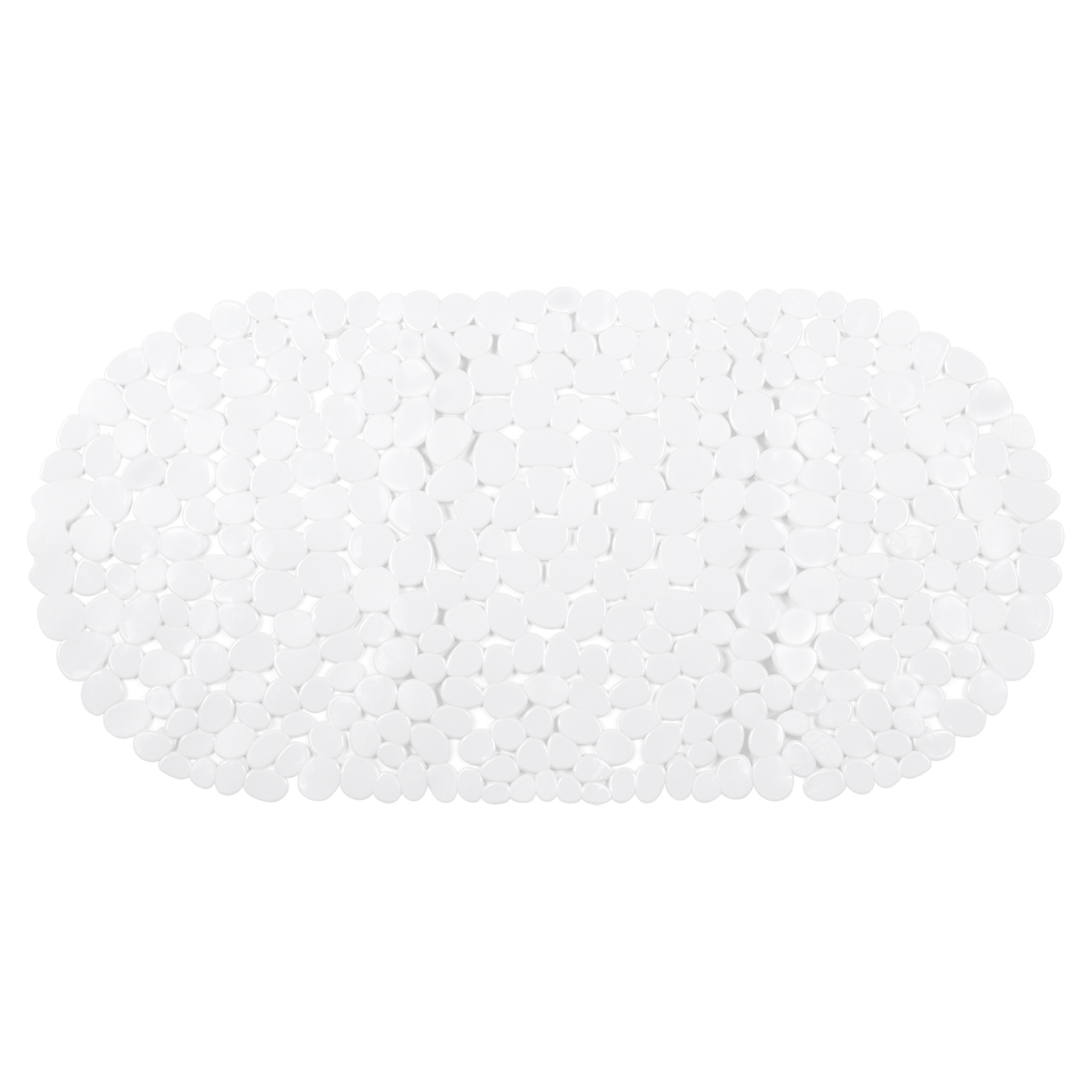 31.002.07 Differnz Lapis inlegmat bad - 100% PVC - anti-slip laag wit 70 x 35 cm