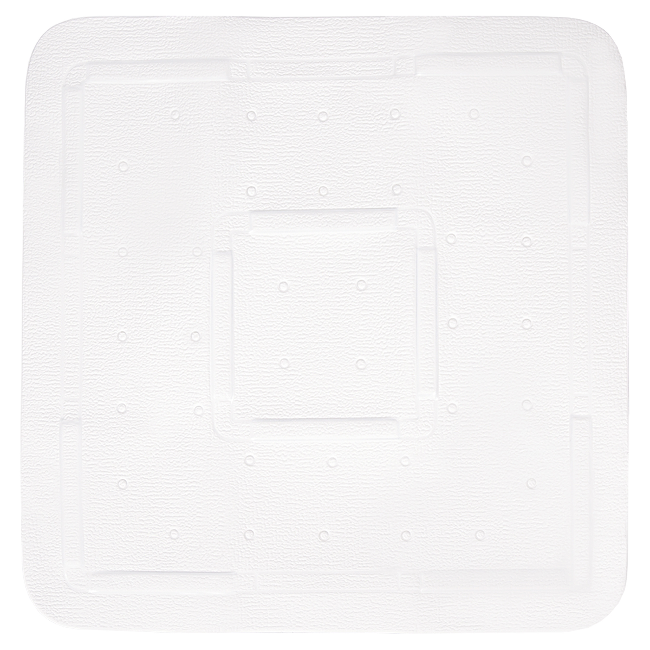 31.002.12 Differnz Tutus inlegmat douche - 100% PVC - anti-slip laag wit 55 x 55 cm