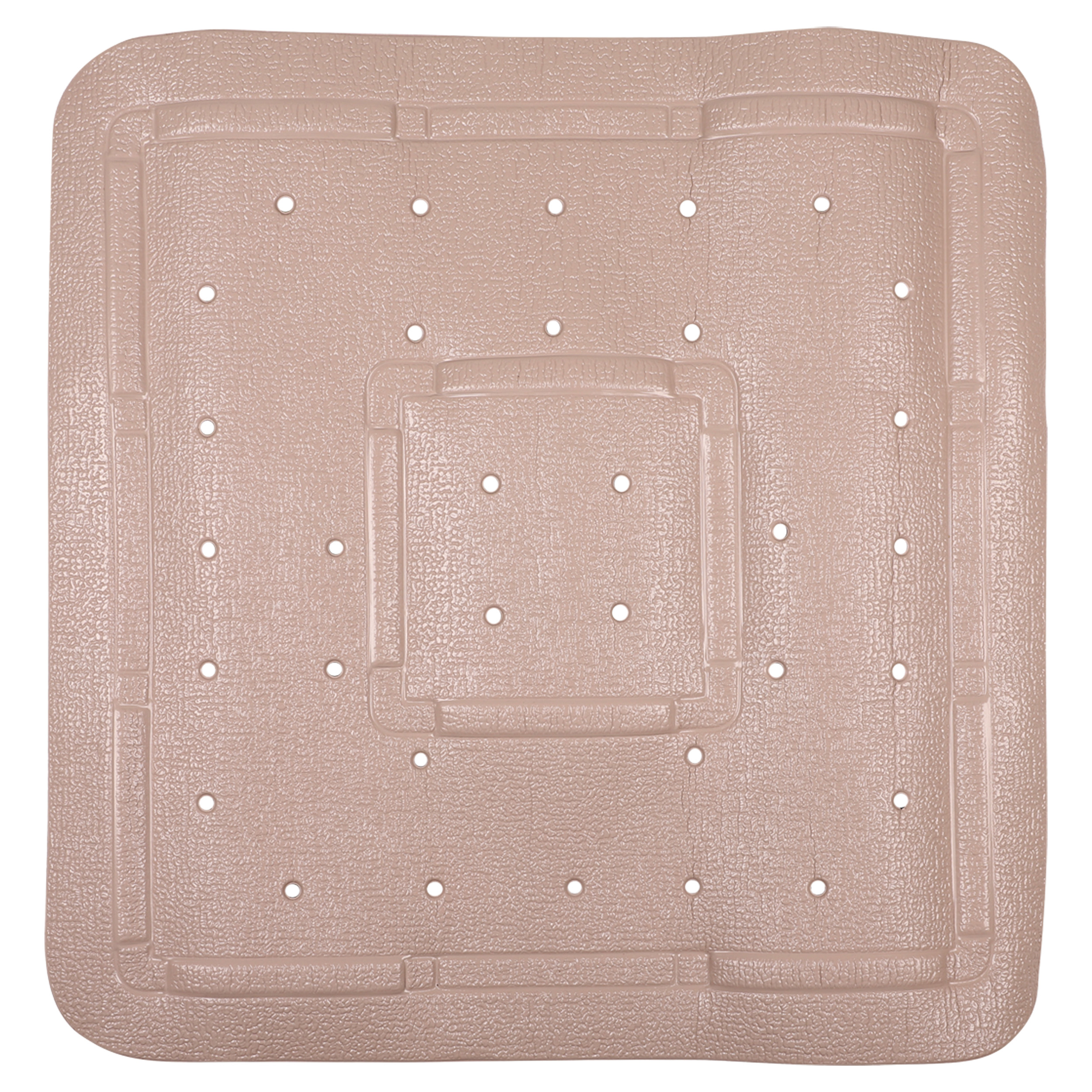 31.002.14 Differnz Tutus inlegmat douche - 100% PVC - anti-slip laag taupe 55 x 55 cm