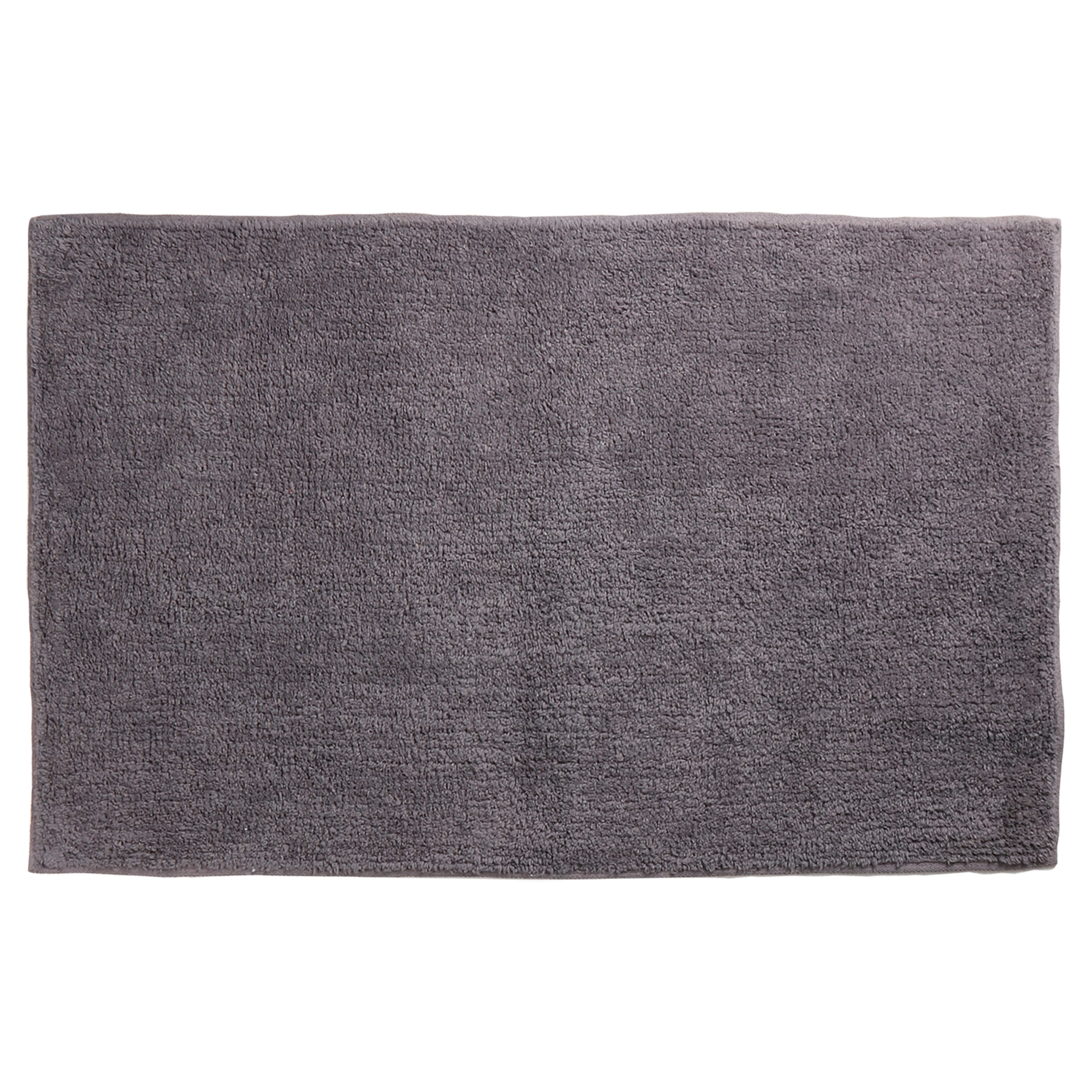 31.110.10 Differnz Initio badmat 100% katoen - geschikt voor vloerverwarming - 50 x 80 cm - donkergrijs