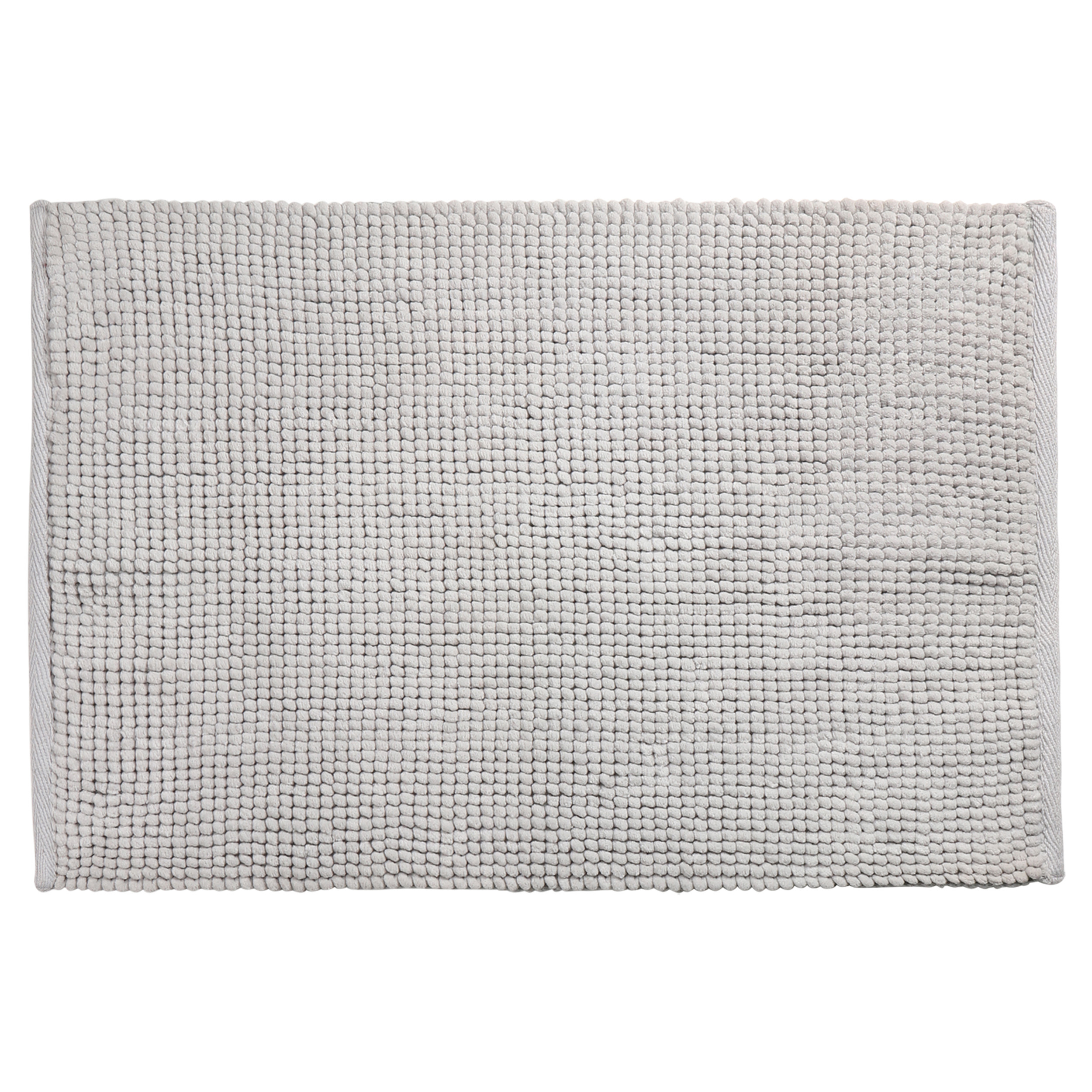 31.110.24 Differnz Candore badmat 100% microfiber - geschikt voor vloerverwarming licht grijs 50 x 80 cm