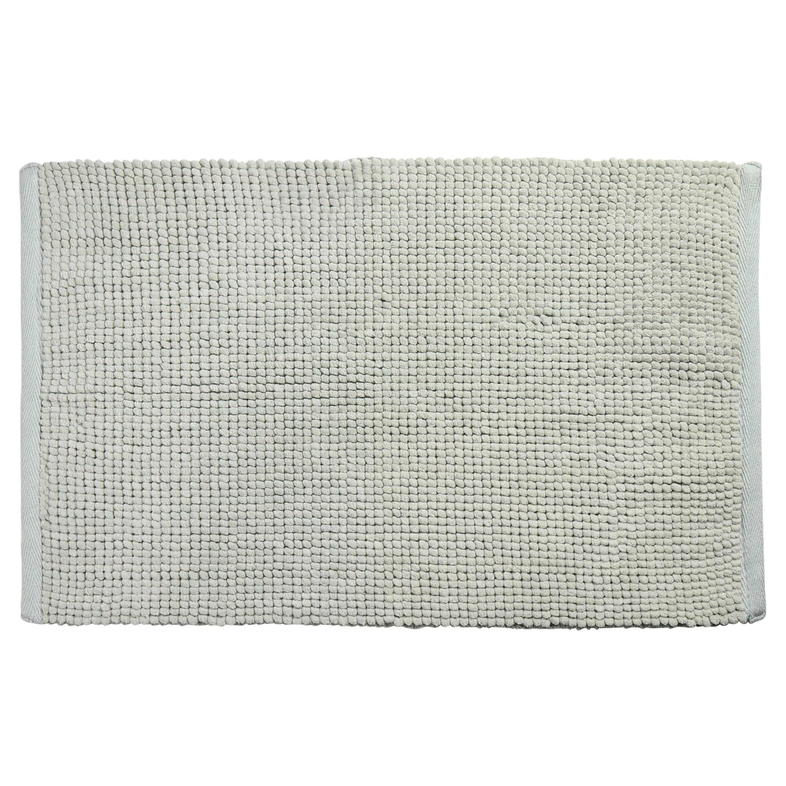 31.110.25 Differnz Candore badmat 100% microfiber - geschikt voor vloerverwarming licht groen 50 x 80 cm