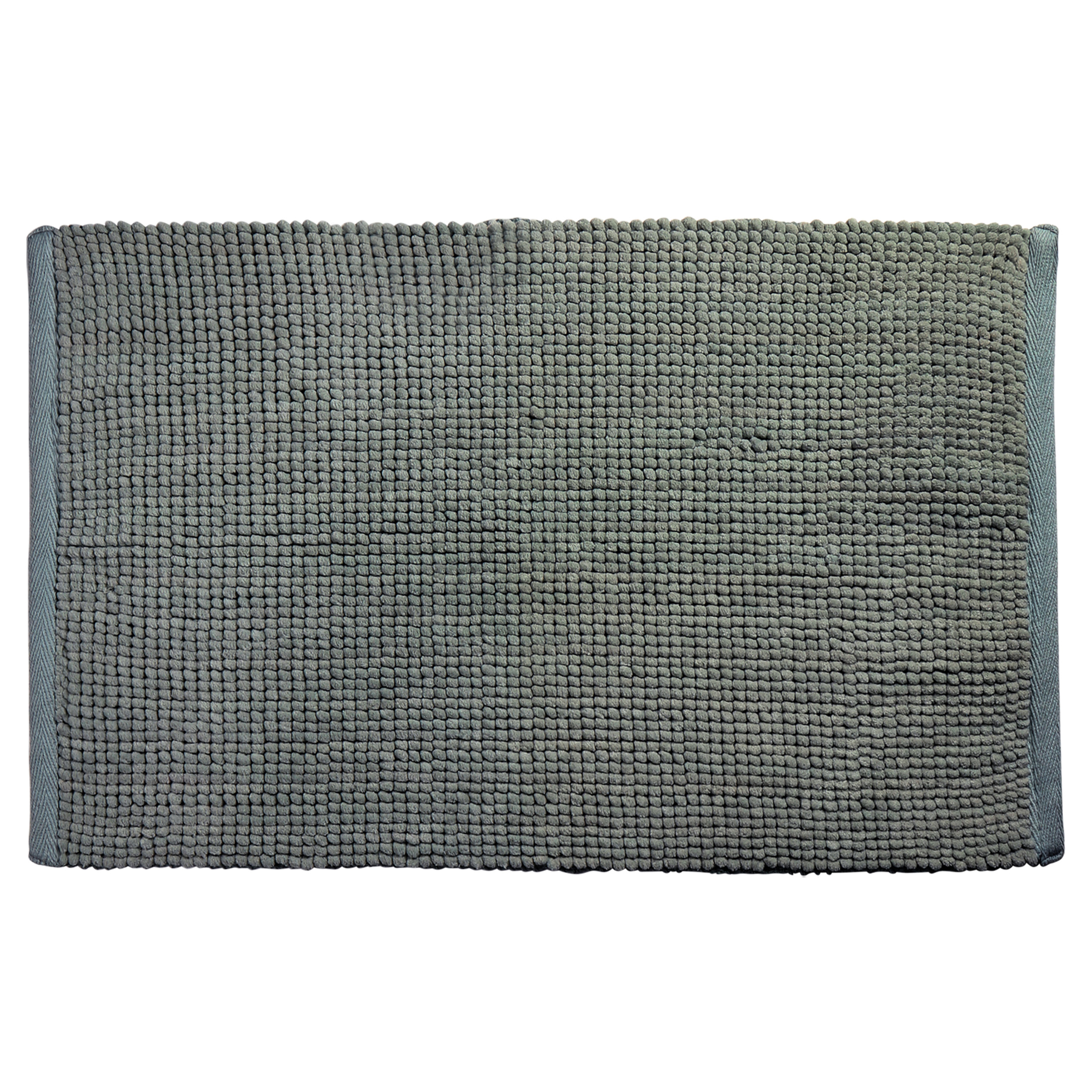 31.110.27 Differnz Candore badmat 100% microfiber - geschikt voor vloerverwarming donkergroen 50 x 80 cm
