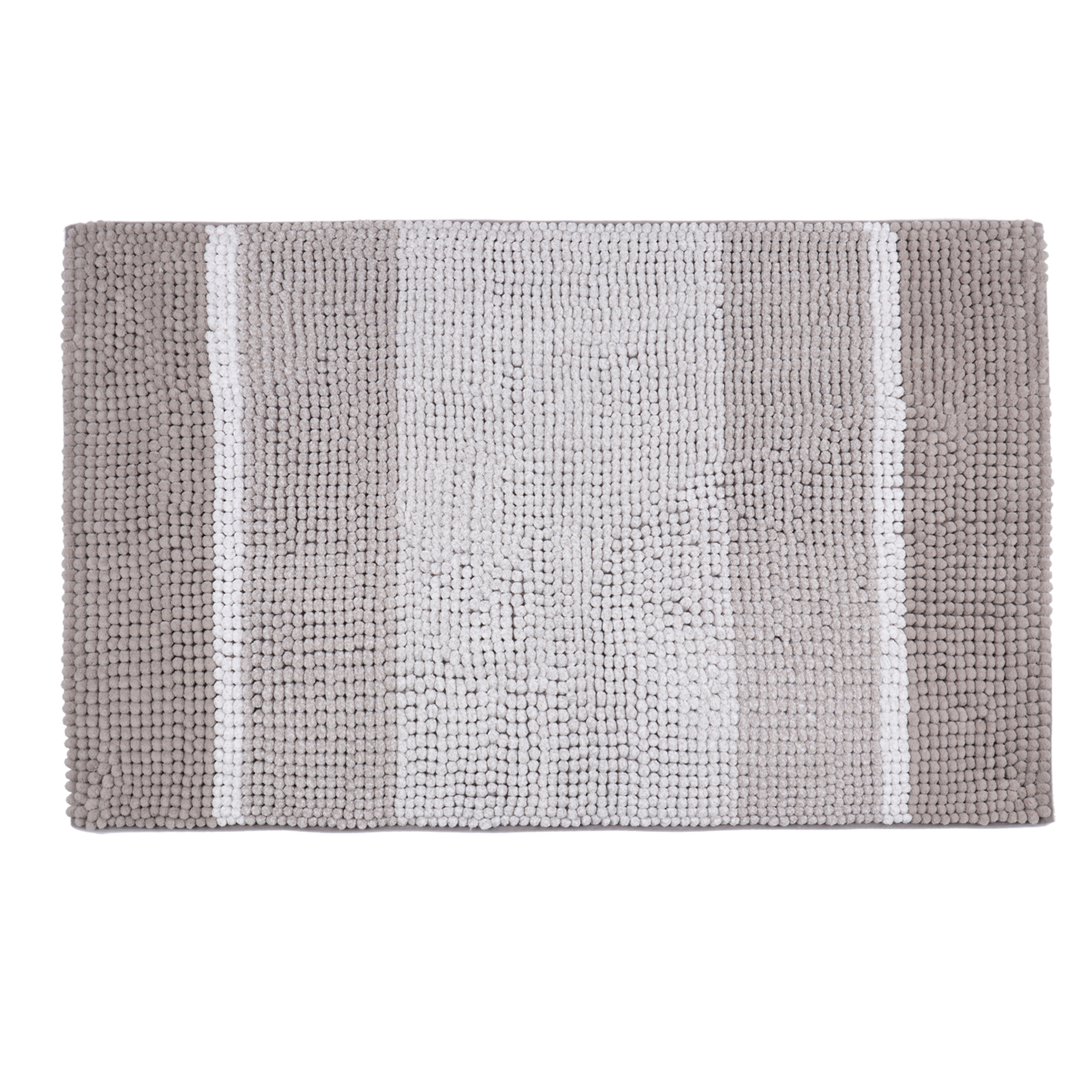 31.110.33 Differnz Fading badmat 100% microfiber - geschikt voor vloerverwarming taupe 60 x 90 cm