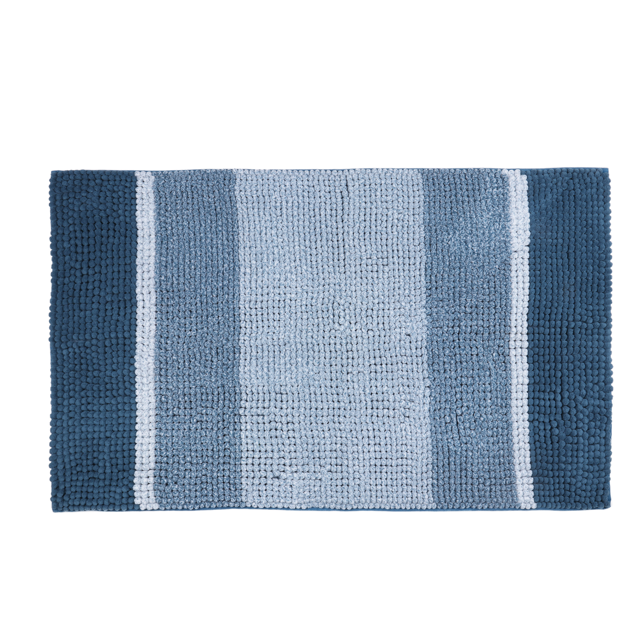 31.110.35 Differnz Fading badmat 100% microfiber - geschikt voor vloerverwarming - 60 x 90 cm - blauw
