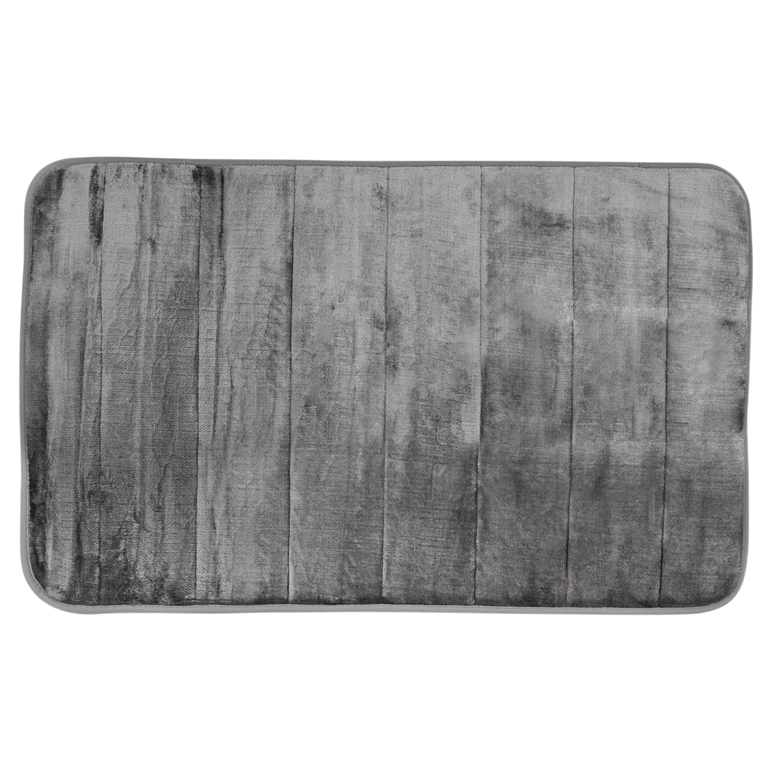 31.110.43 Differnz Relax badmat microfiber/normal foam grijs 50 x 80 cm