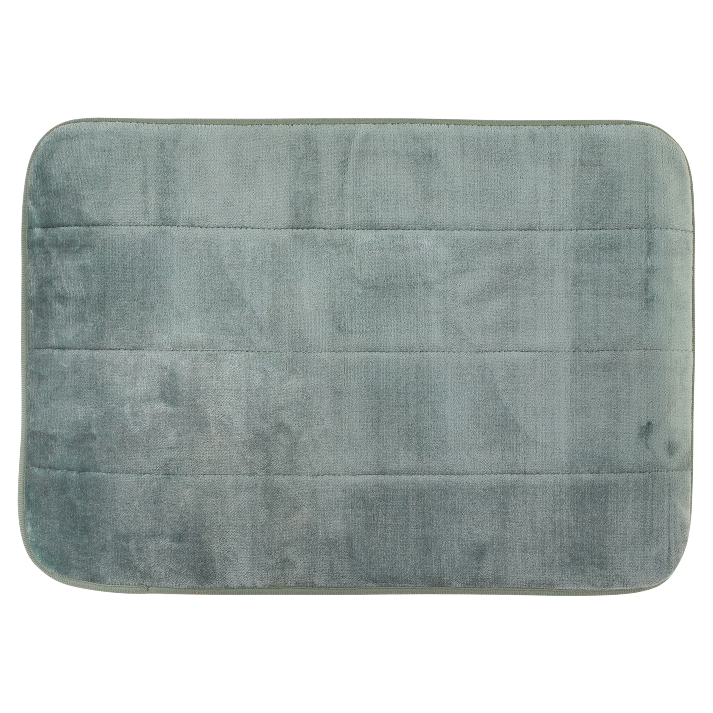 31.110.45 Differnz Relax badmat microfiber/normal foam groen 60 x 40 cm
