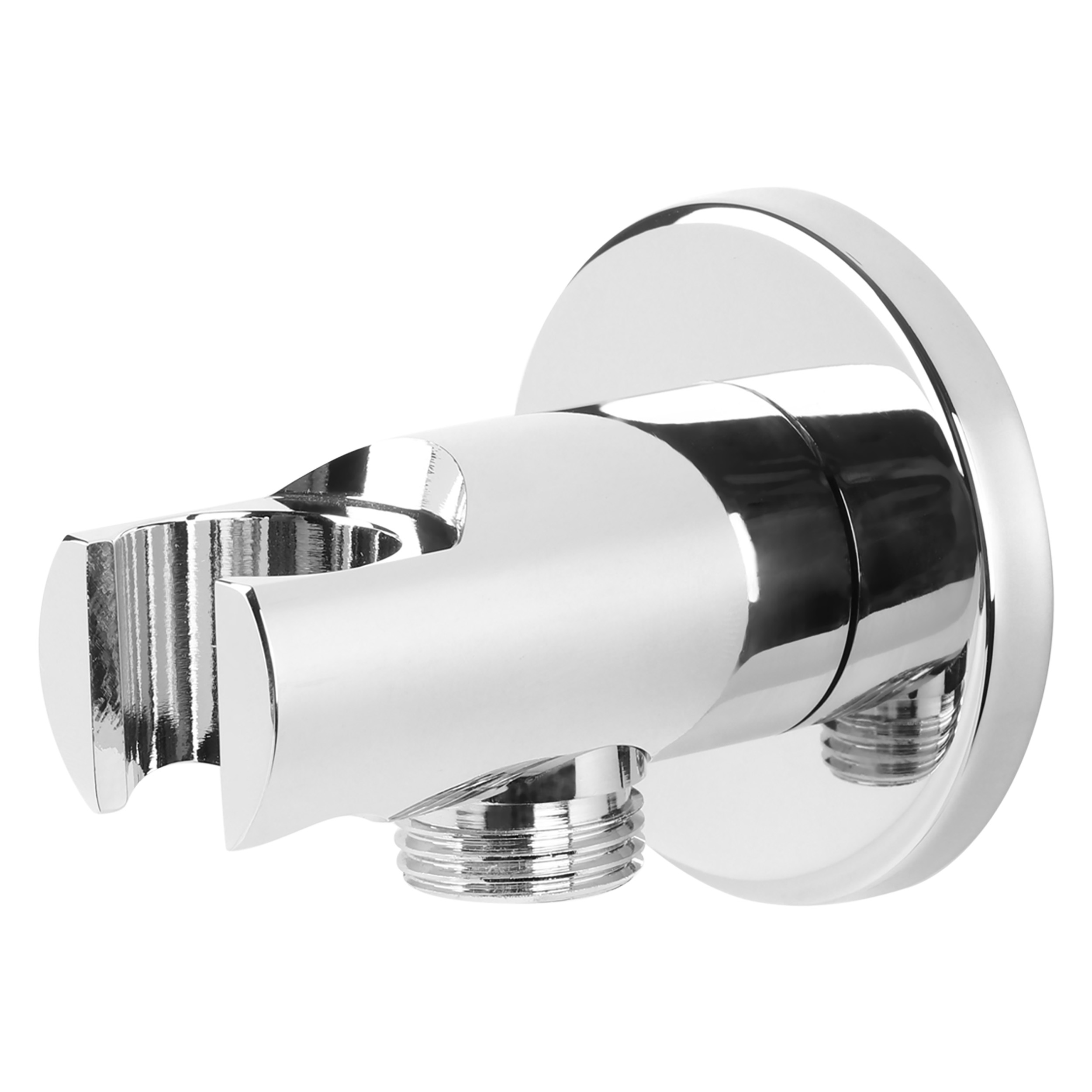 33.002.28 Differnz  handdouche houder inbouw chroom 6 x 3.8 x 3 cm