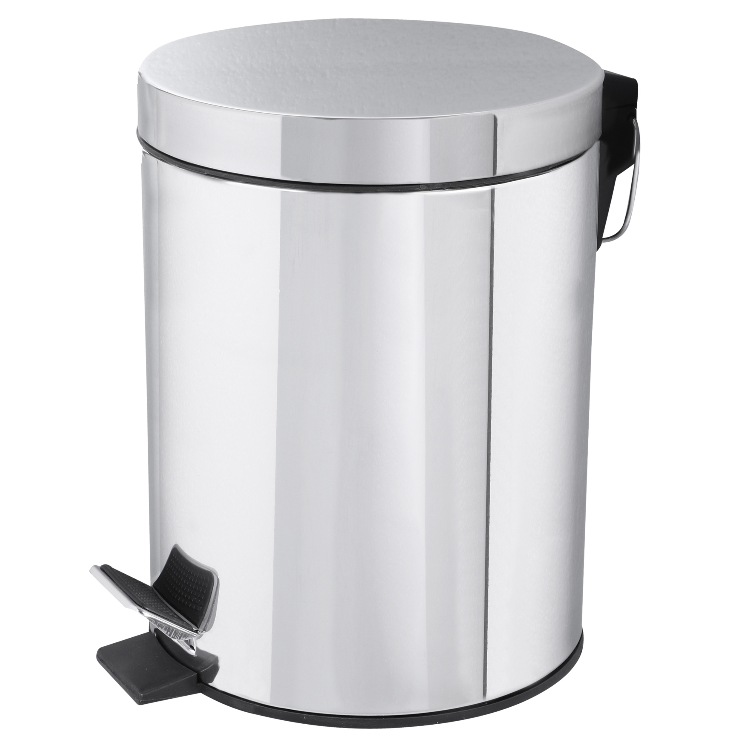 34.004.06 Differnz  pedaalemmer 5 liter chroom 27.5 x 20 cm