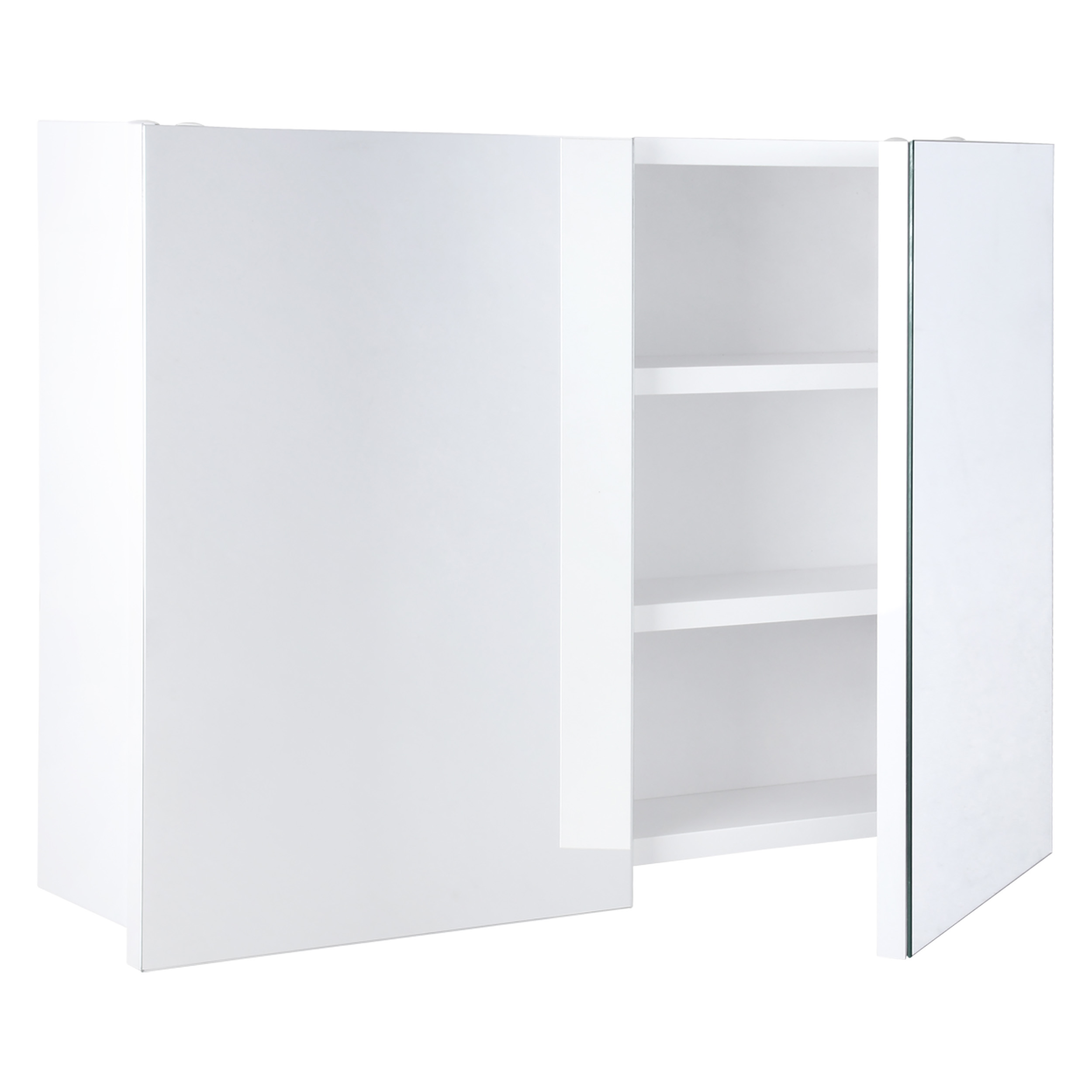 36.008.00 Differnz Brida spiegelkast  wit 50 x 15 x 67.5 cm