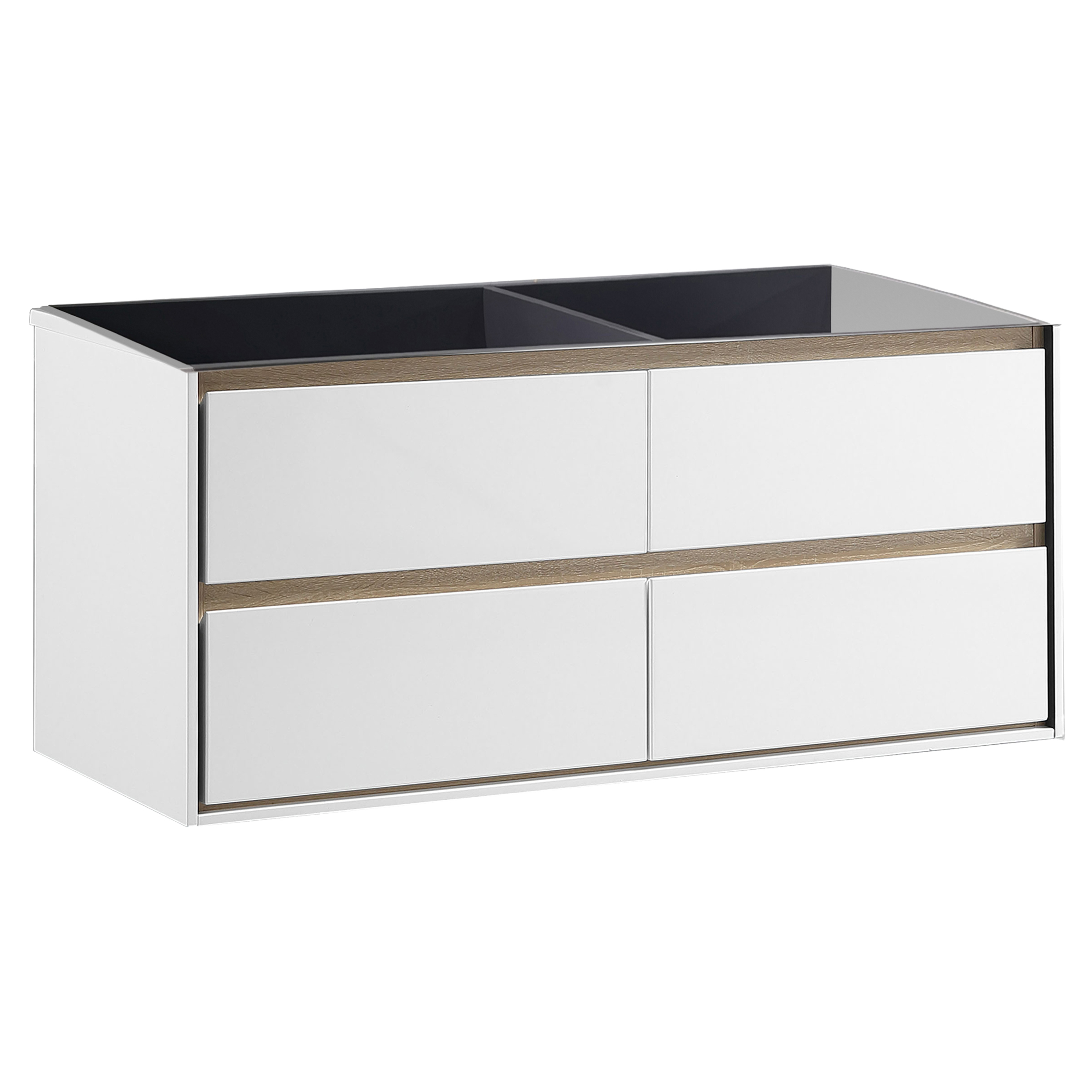 36.011.51 Differnz Providence onderkast  wit 119 x 44.5 x 51.5 cm
