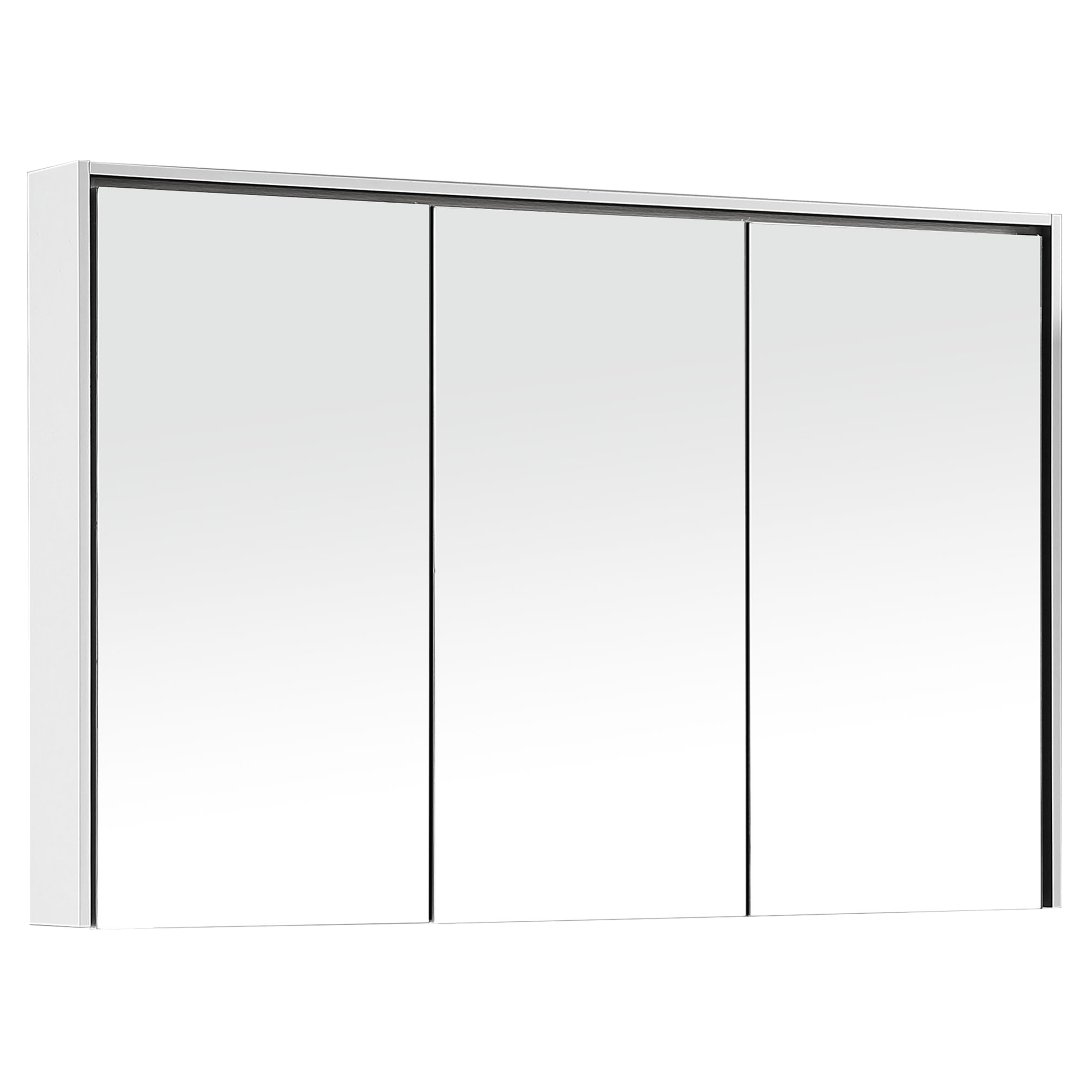 36.011.53 Differnz Providence spiegelkast  wit 120 x 16 x 70 cm