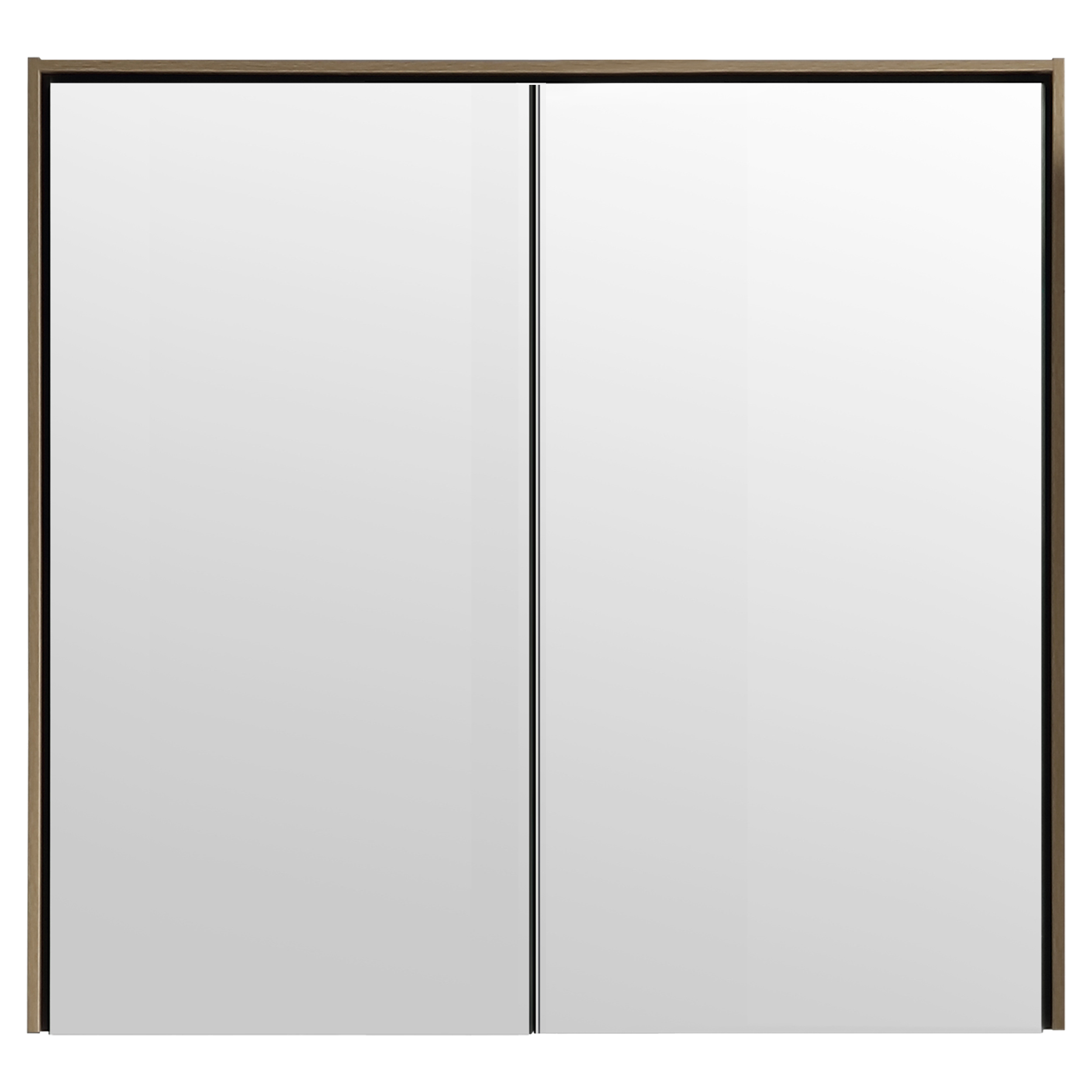 36.011.62 Differnz Legs spiegelkast  groen 60 x 15 x 75 cm
