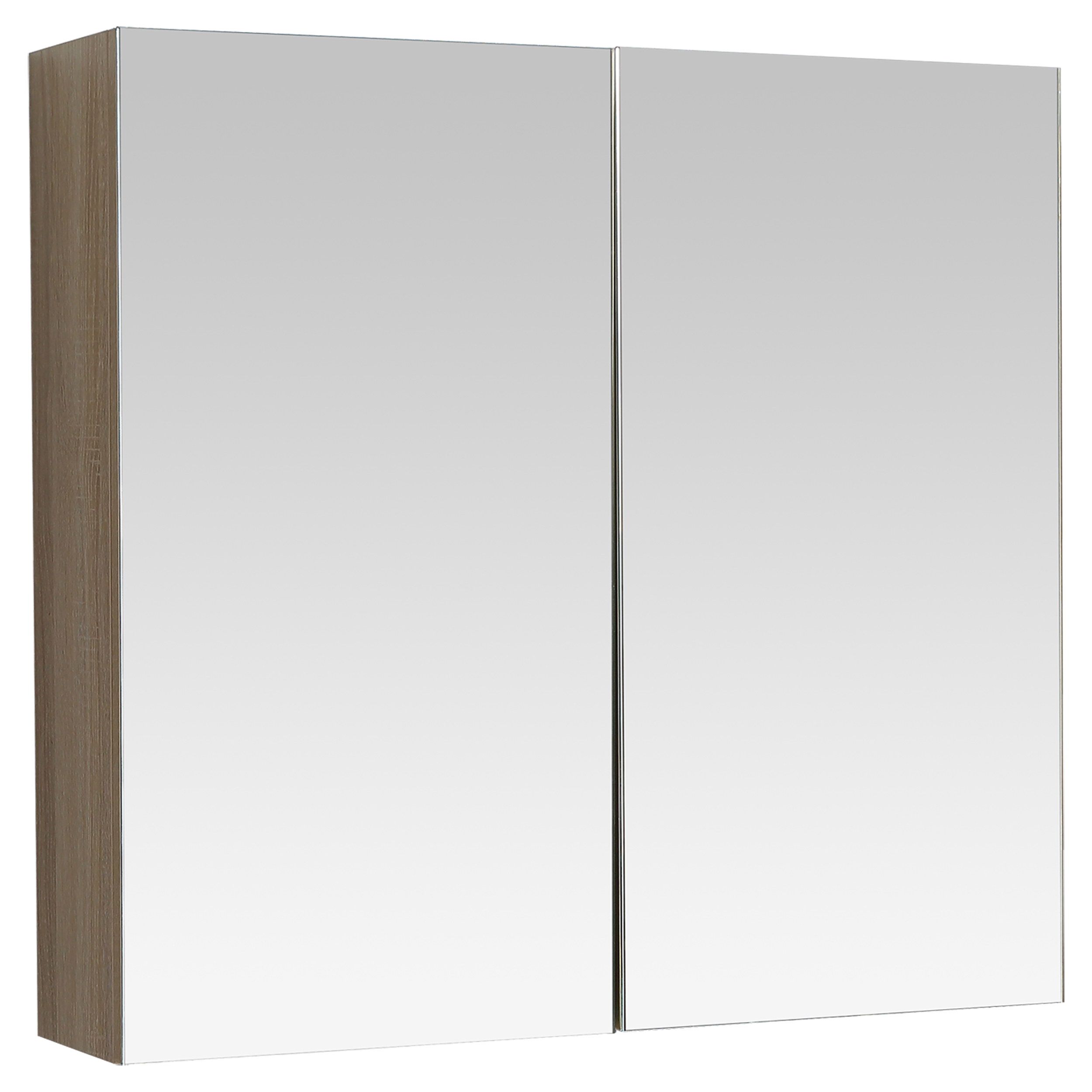 36.026.27 Differnz Reno spiegelkast  eiken 75 x 70 x 18 cm